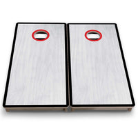 Vacation Cornhole Boards - Grey Wash