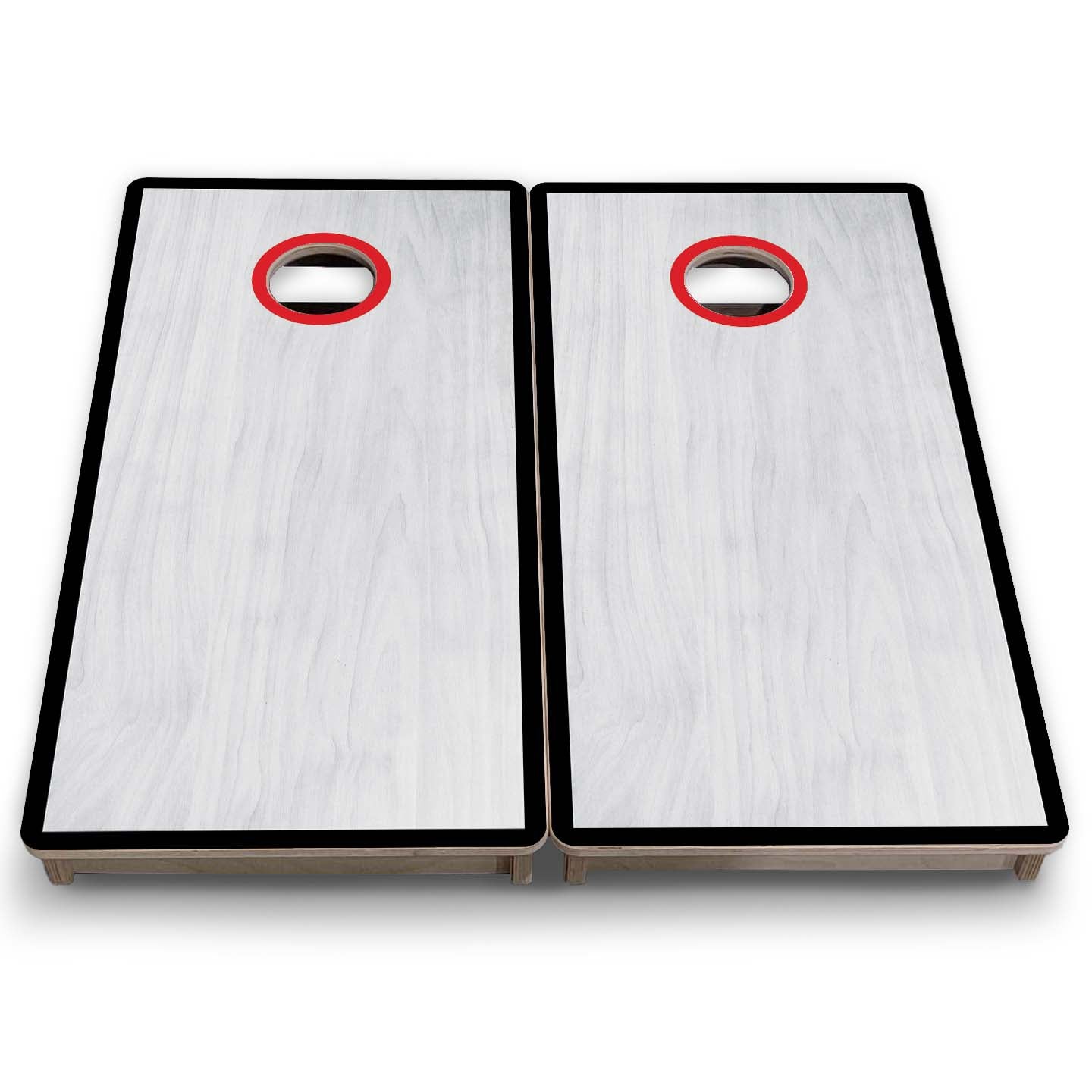Vacation Cornhole Boards - Grey Wash