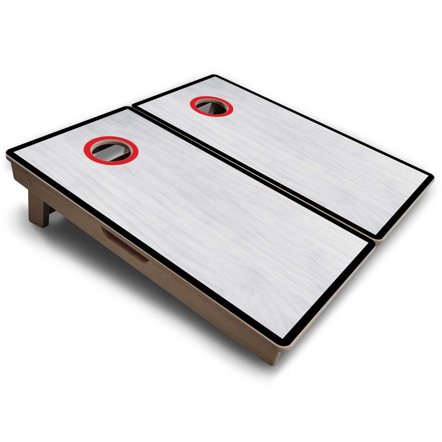 Vacation Cornhole Boards - Grey Wash