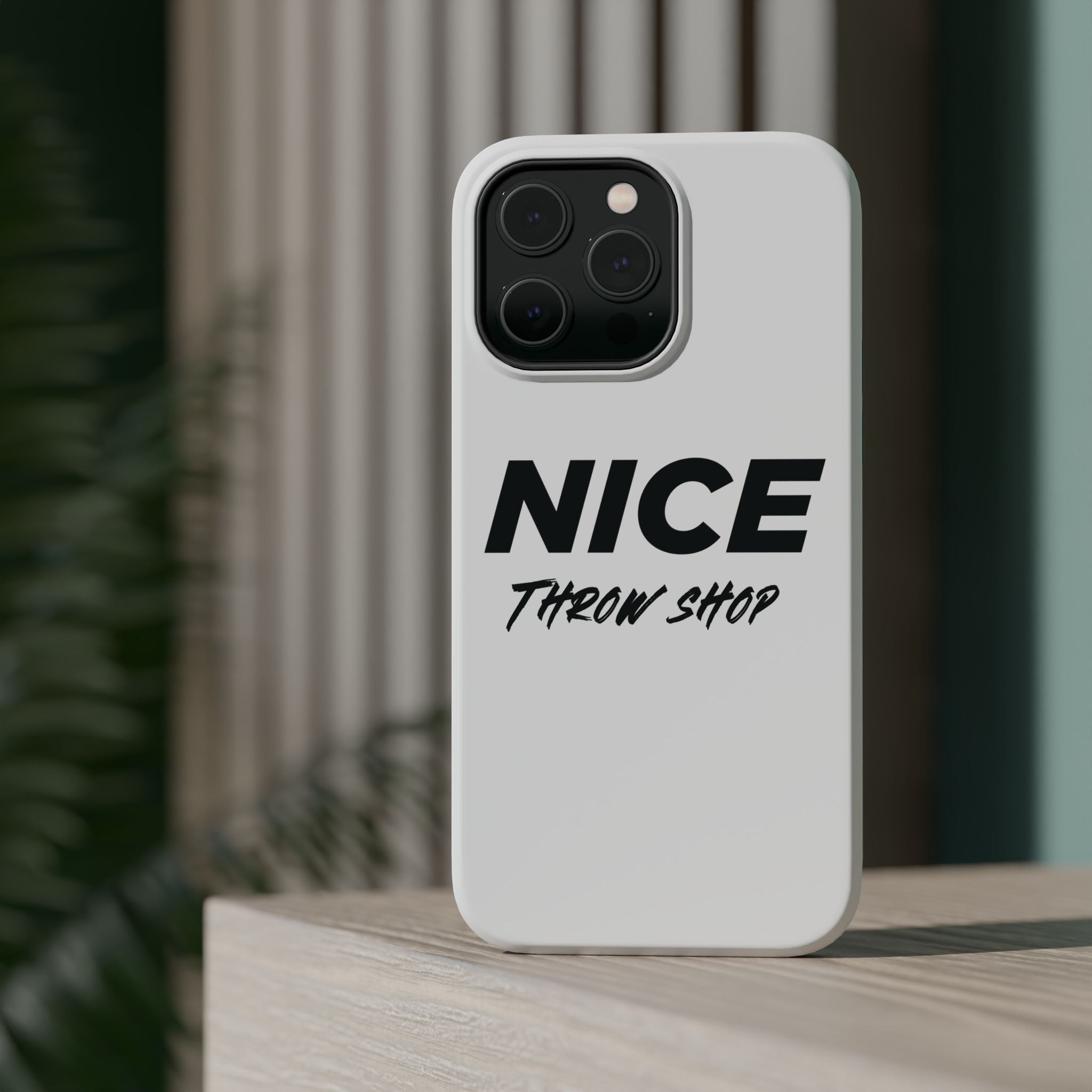 NICE Throw Shop Magnetic iPhone Case – Durable MagSafe® Cover (Supports Multiple Models)