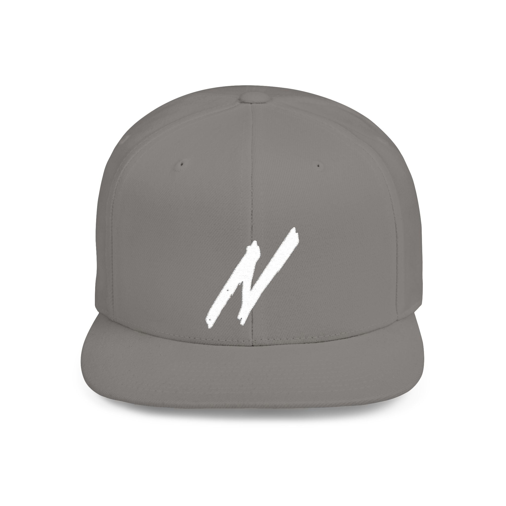 NICE Throw Shop Flat Bill Snapback with N Design – Multiple Colors