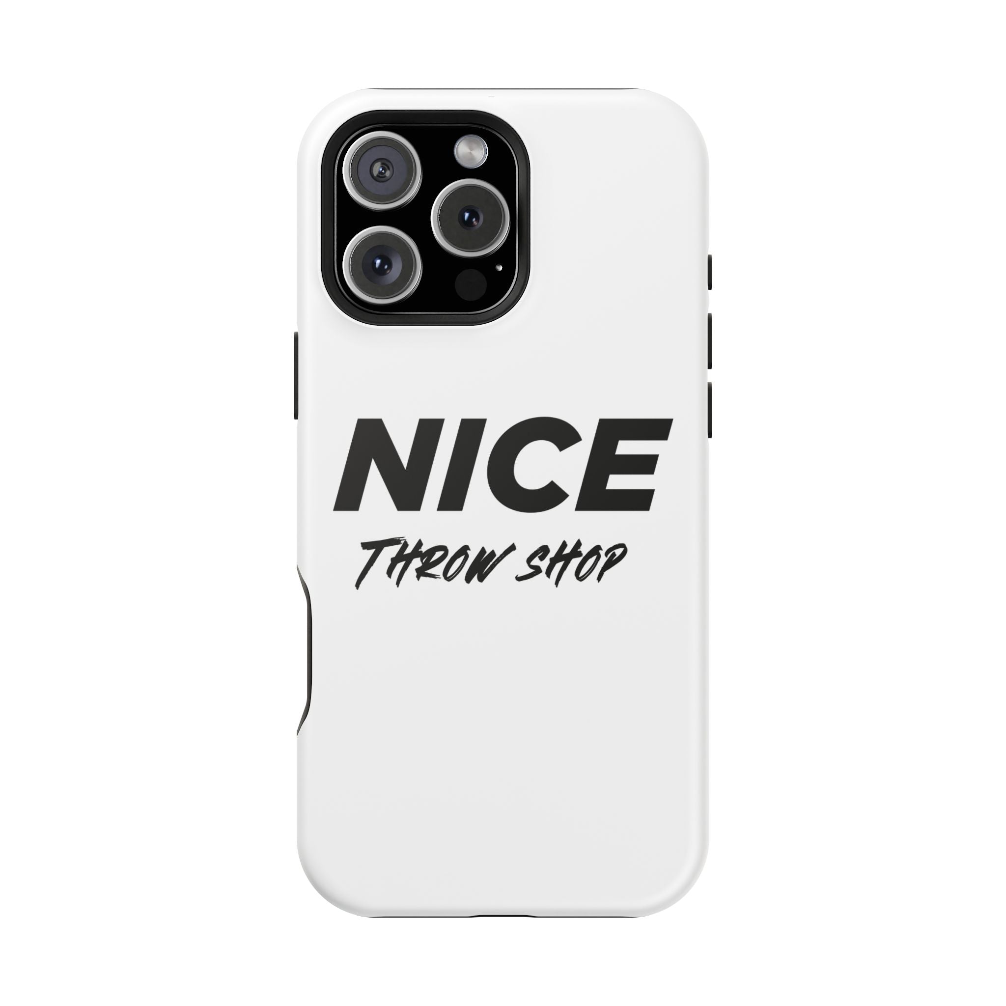NICE Throw Shop Magnetic iPhone Case – Durable MagSafe® Cover (Supports Multiple Models)