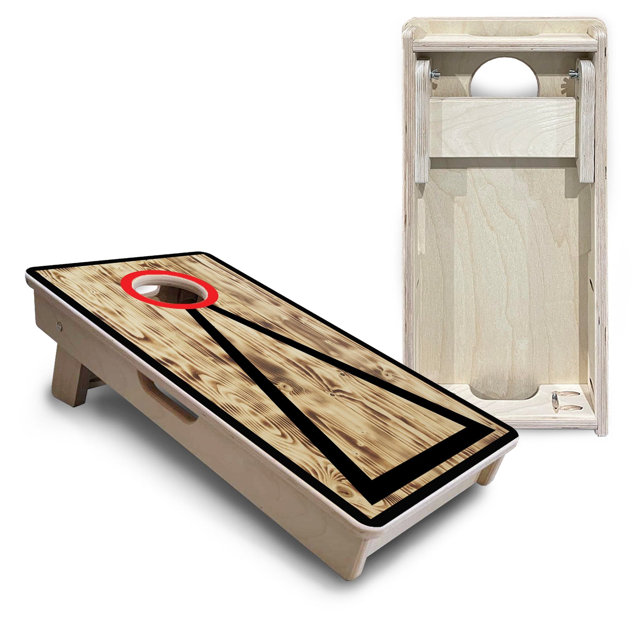 Mini Cornhole Boards - Burnt Triangle