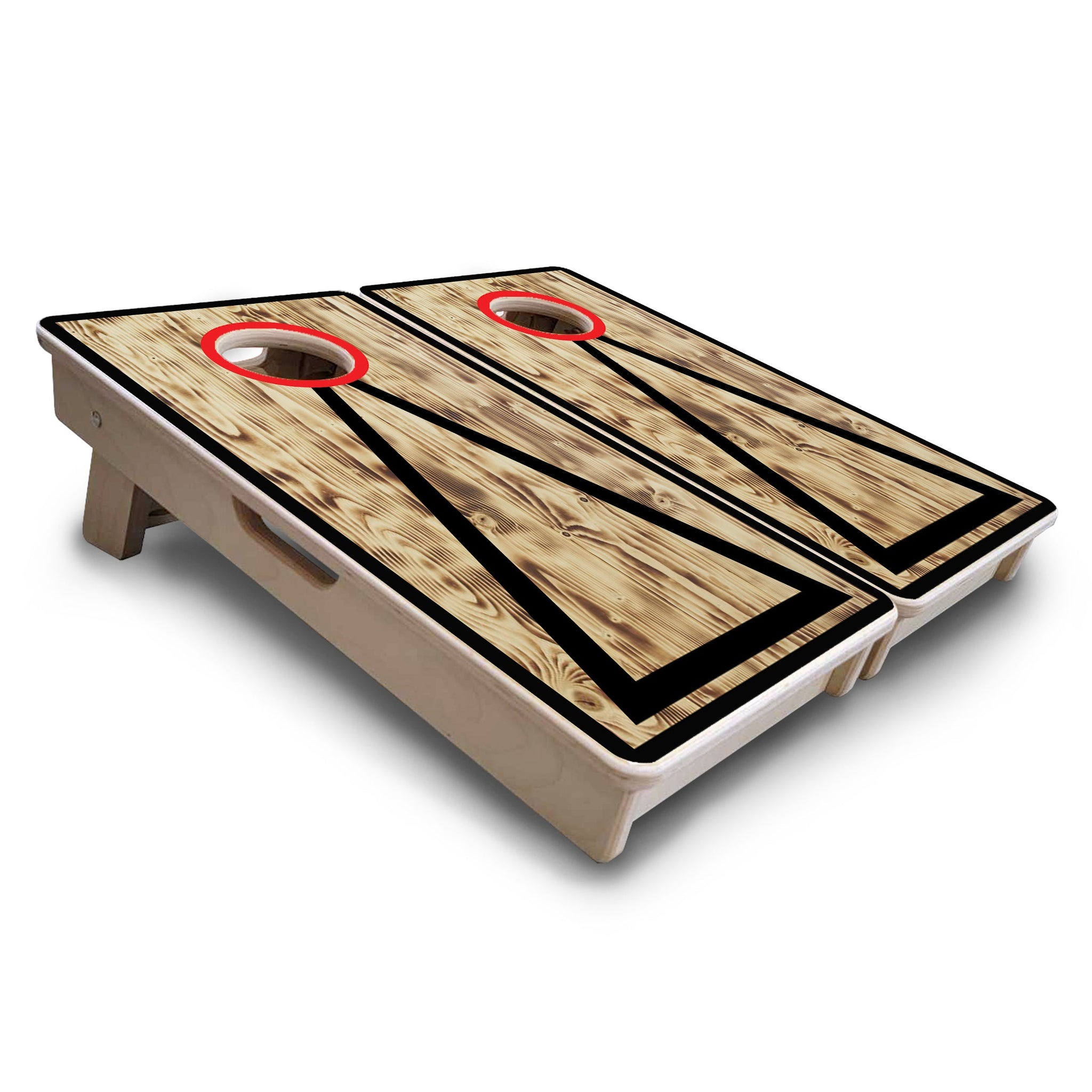 Mini Cornhole Boards - Burnt Triangle