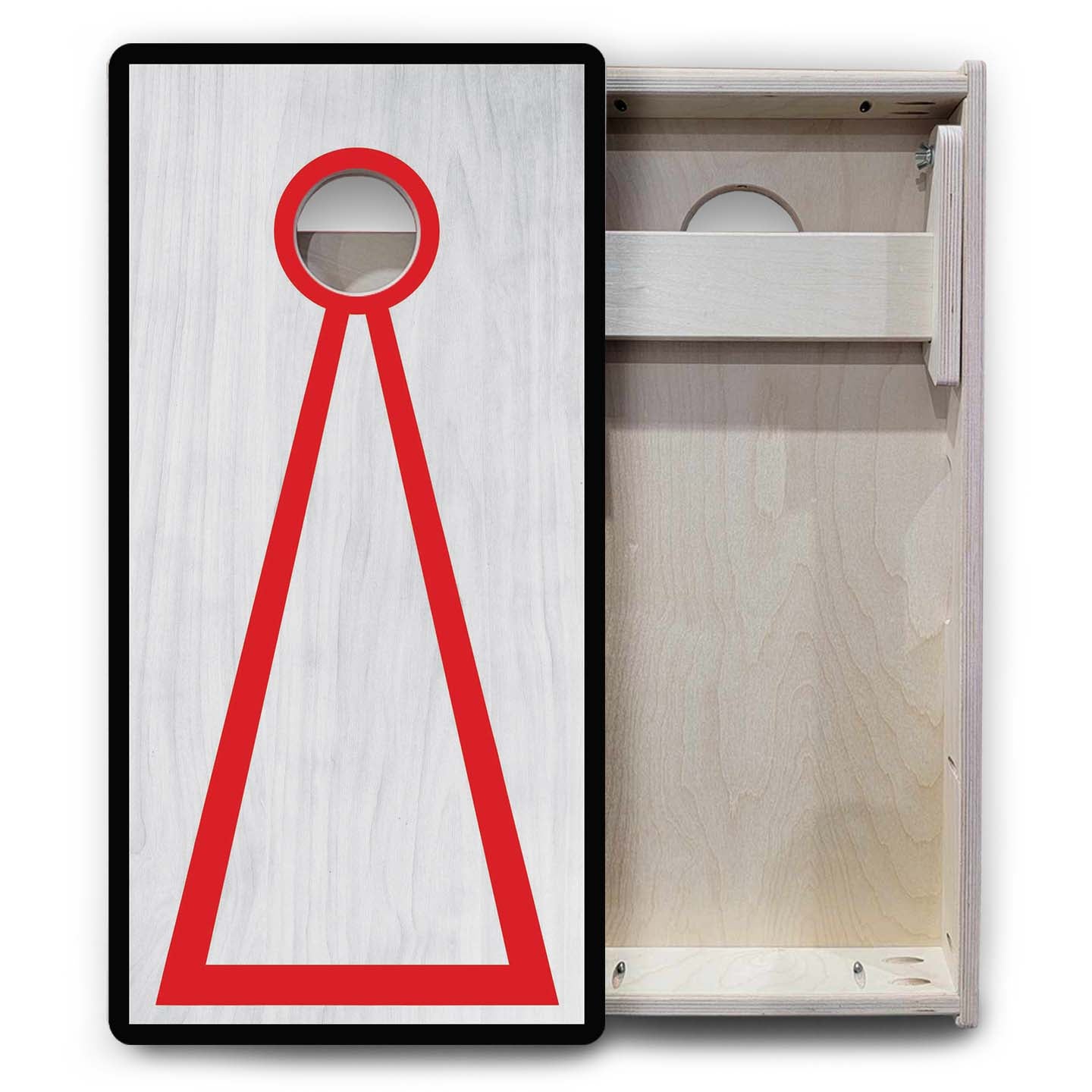 Vacation Cornhole Boards - Grey Wash