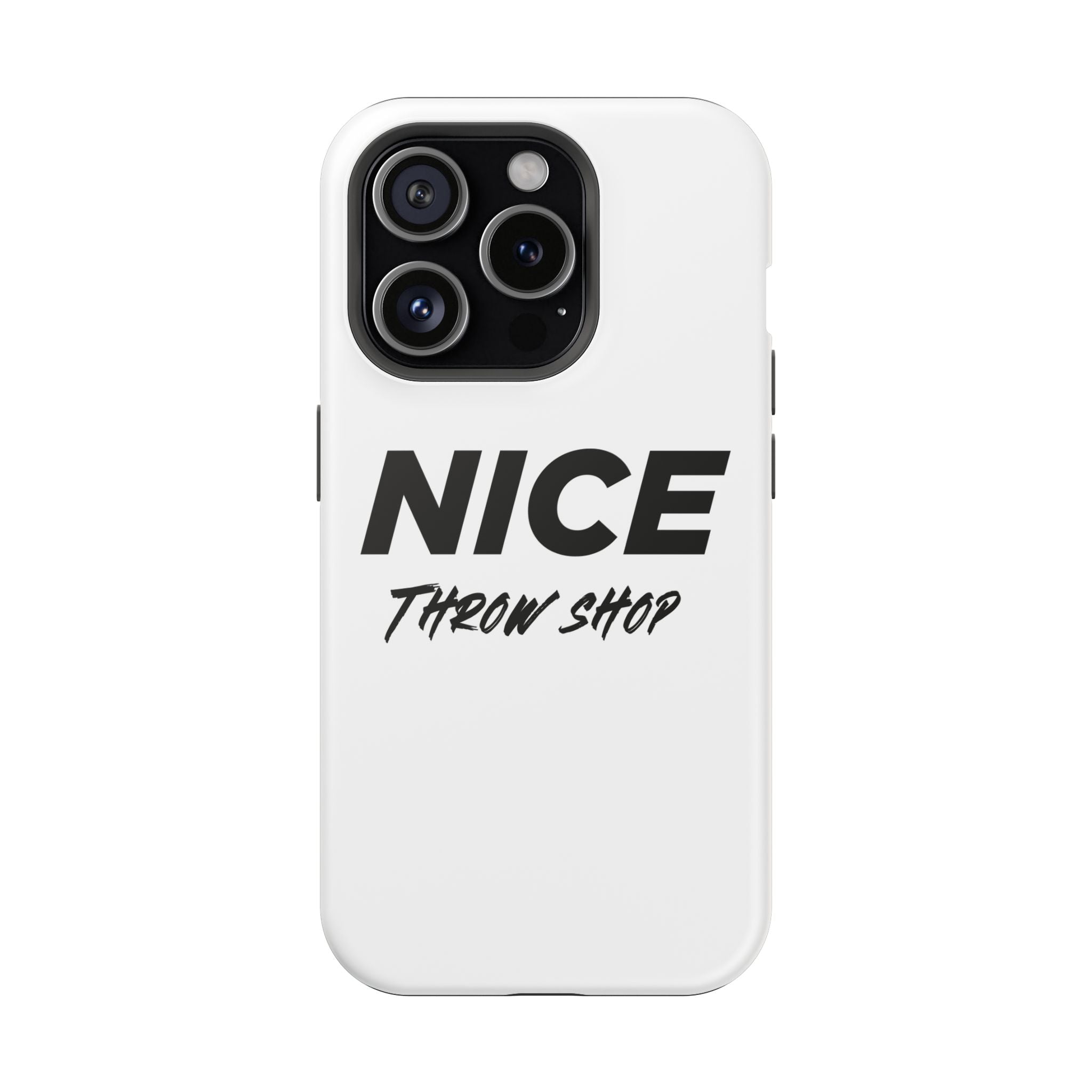 NICE Throw Shop Magnetic iPhone Case – Durable MagSafe® Cover (Supports Multiple Models)