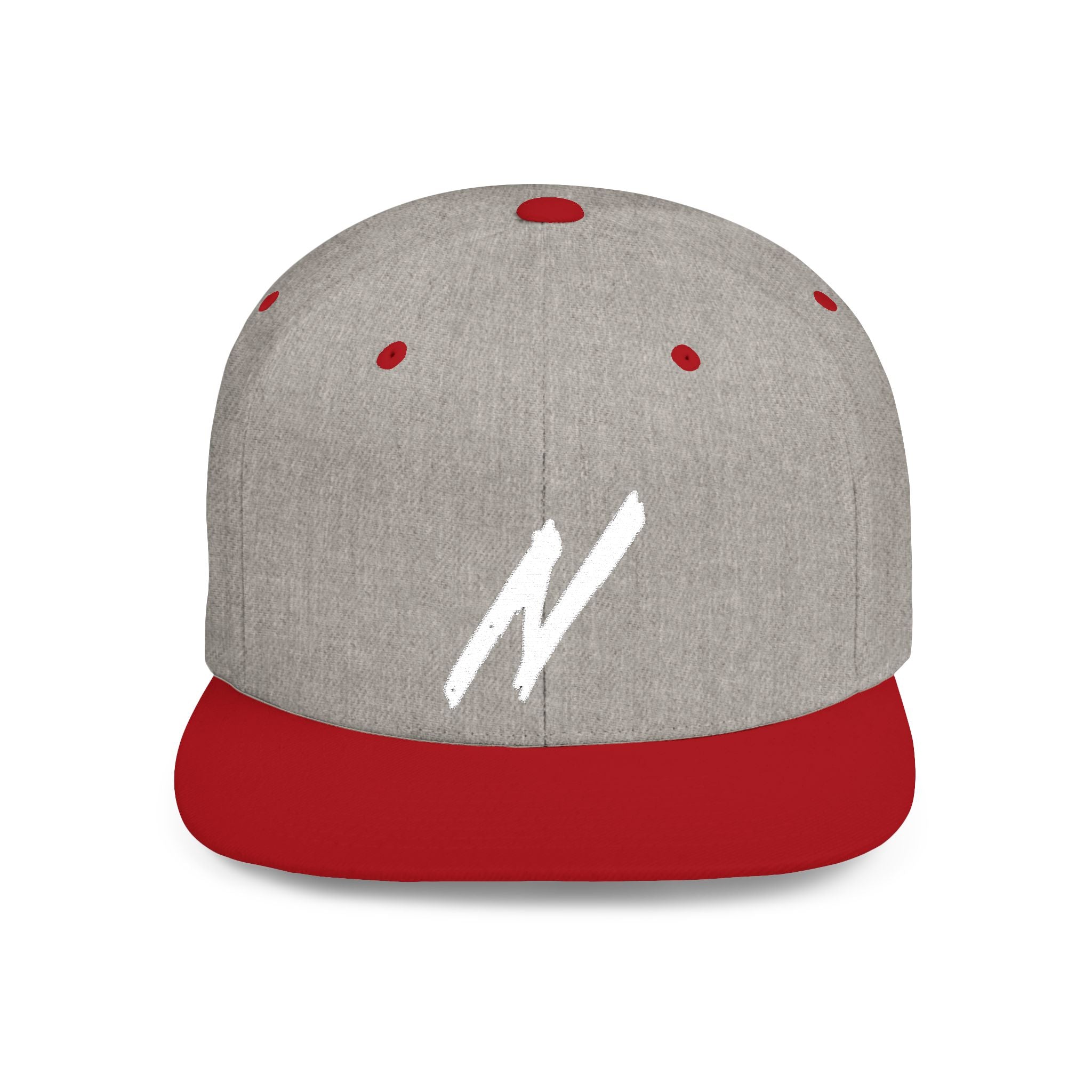 NICE Throw Shop Flat Bill Snapback with N Design – Multiple Colors