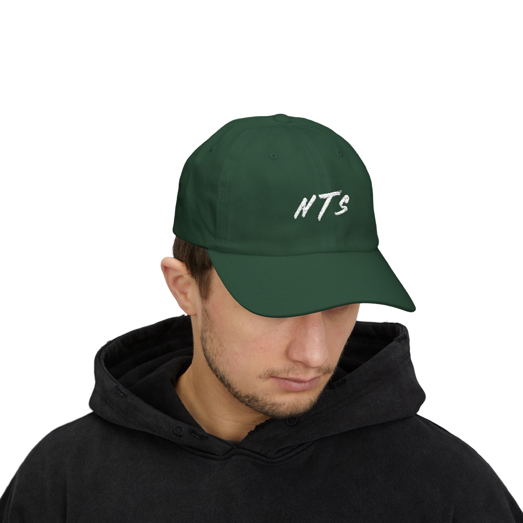 NICE Throw Shop - Classic Dad Cap with White NTS Design – Multiple Colors
