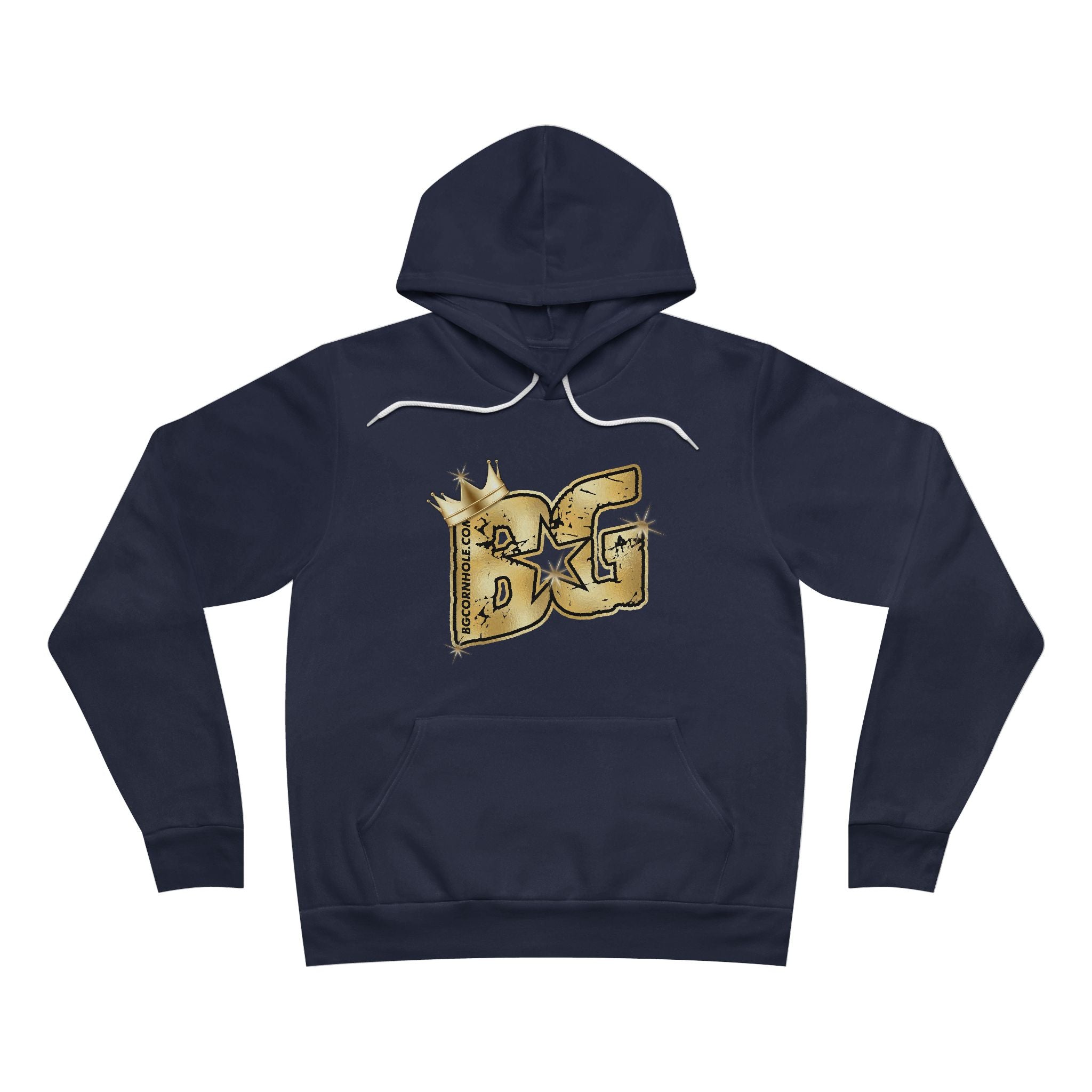 BG Cornhole - BG Crown Unisex Fleece Hoodie - Multiple Colors