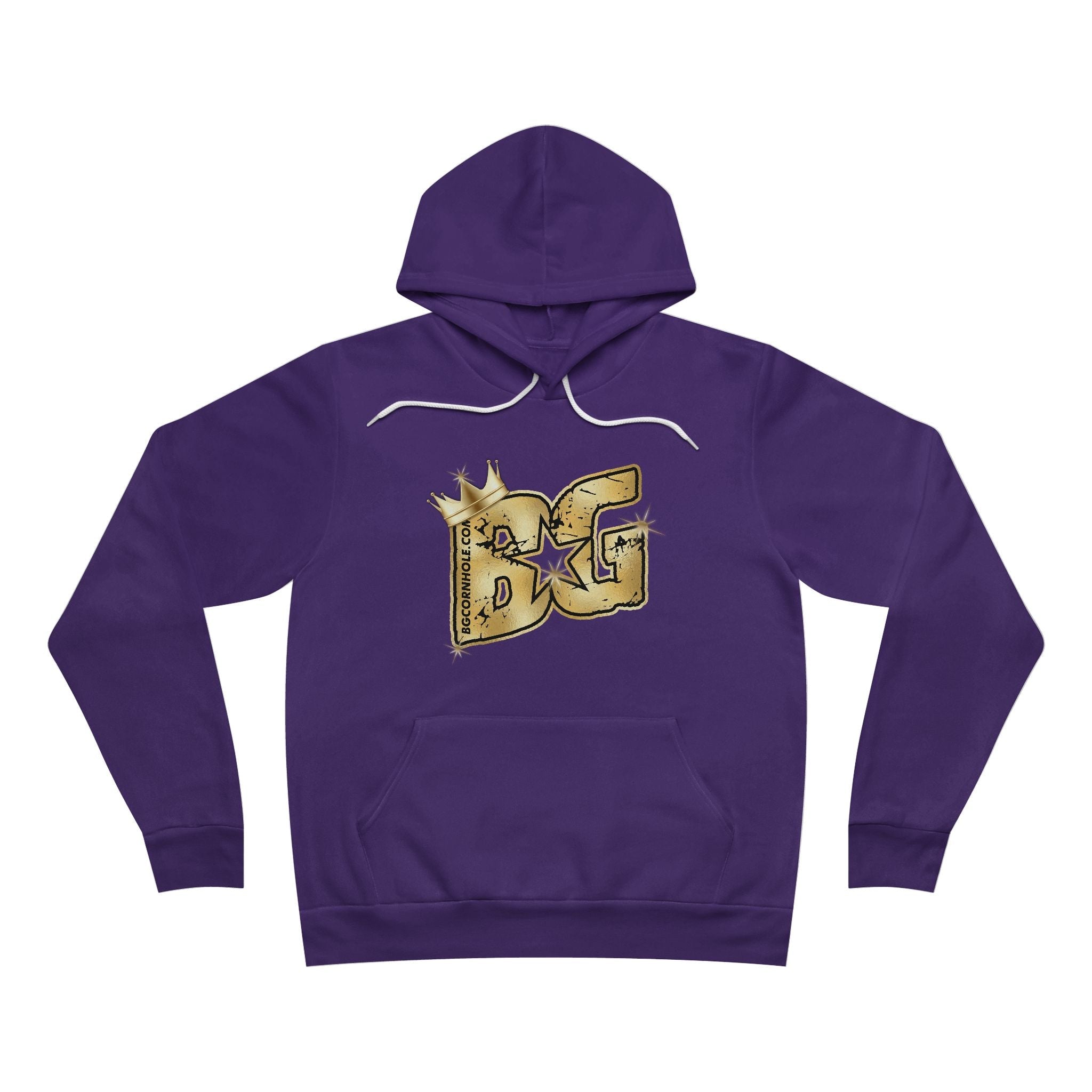 BG Cornhole - BG Crown Unisex Fleece Hoodie - Multiple Colors