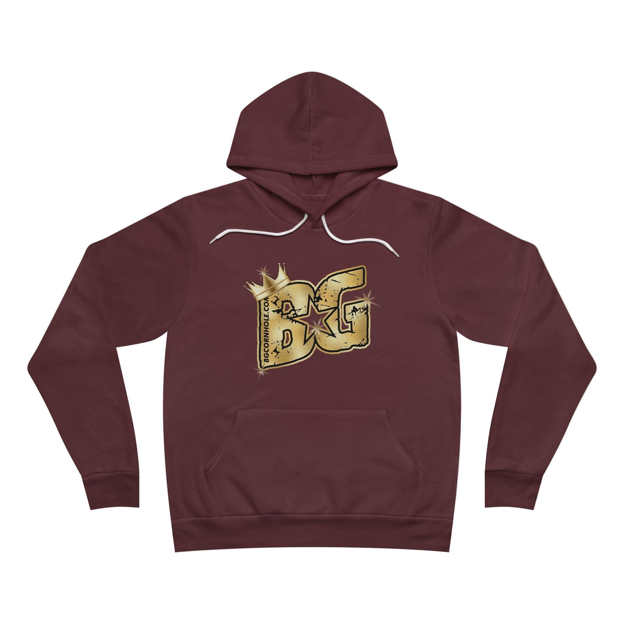 BG Cornhole - BG Crown Unisex Fleece Hoodie - Multiple Colors