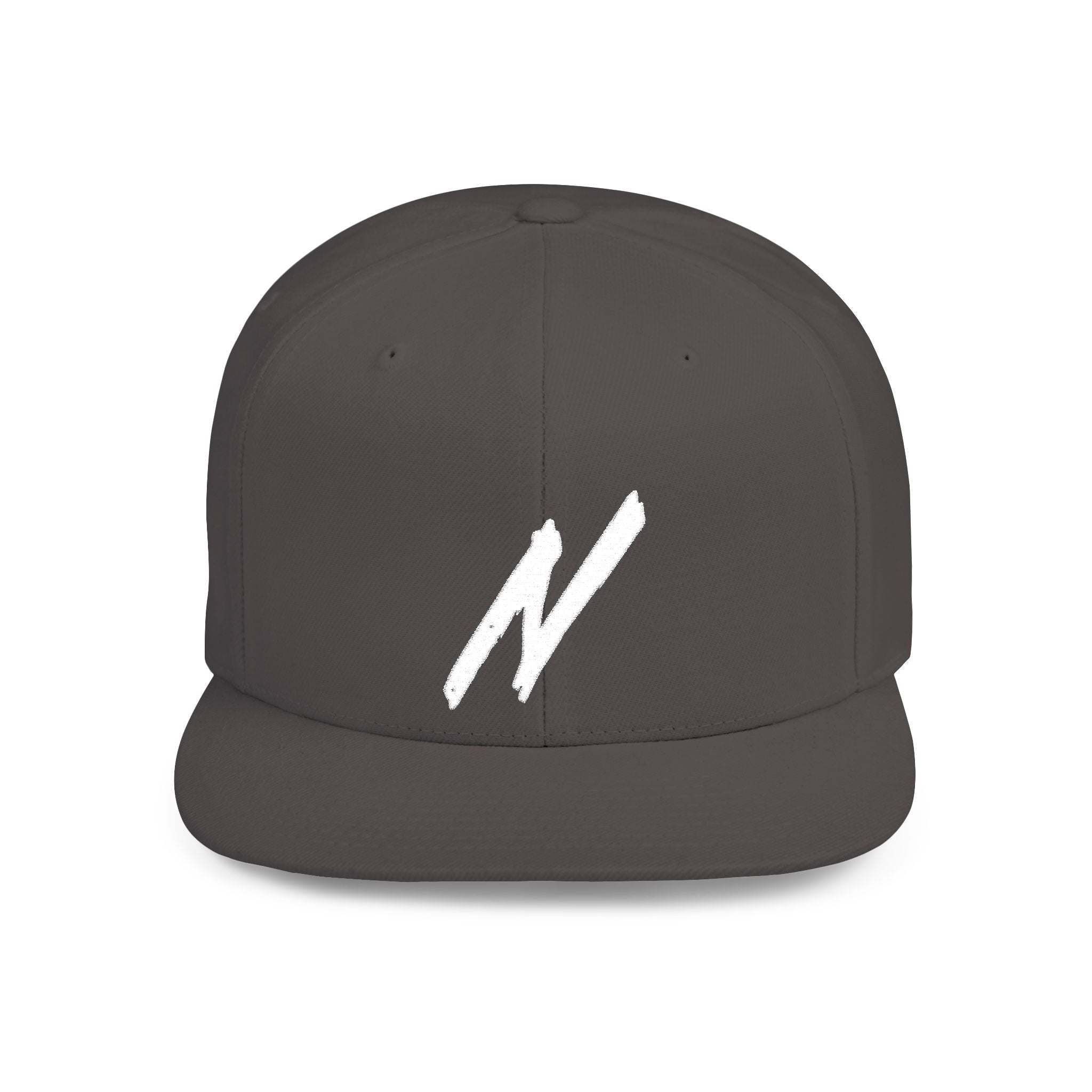 NICE Throw Shop Flat Bill Snapback with N Design – Multiple Colors
