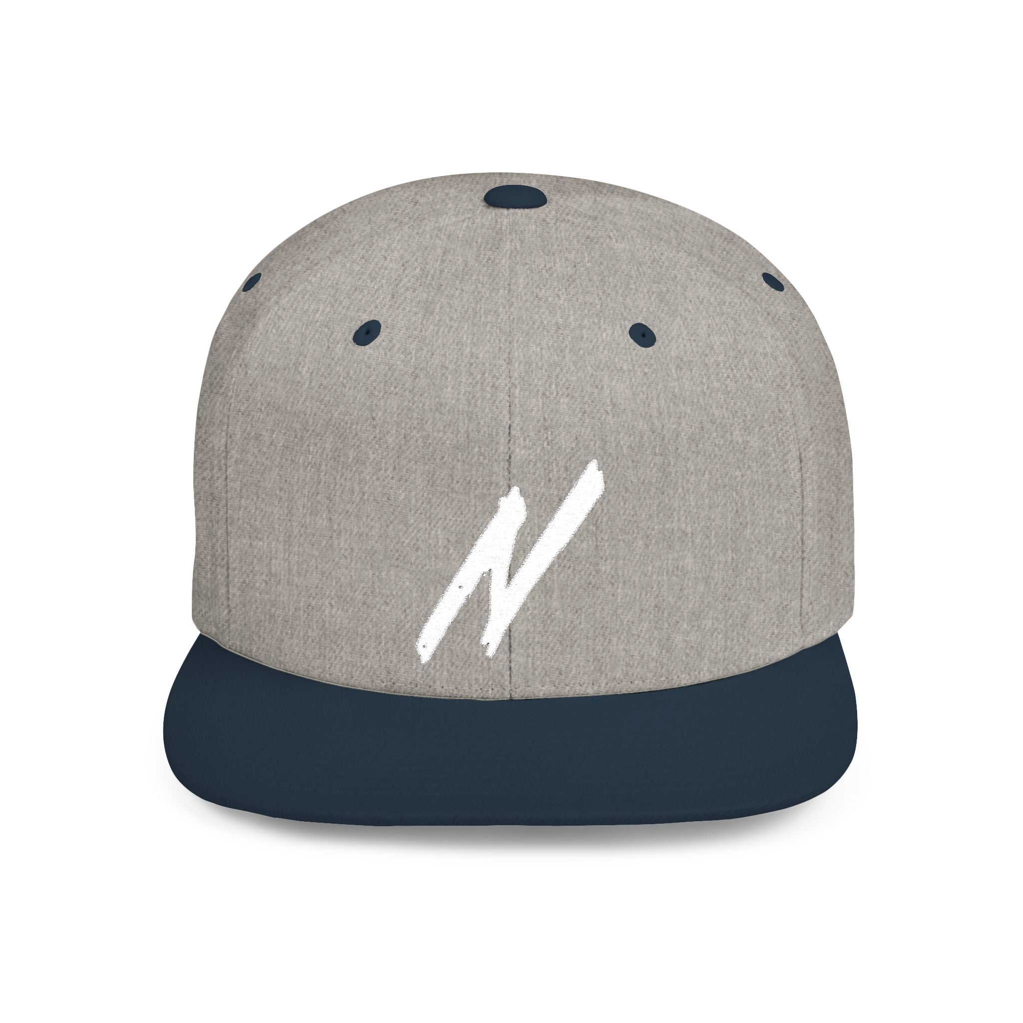 NICE Throw Shop Flat Bill Snapback with N Design – Multiple Colors