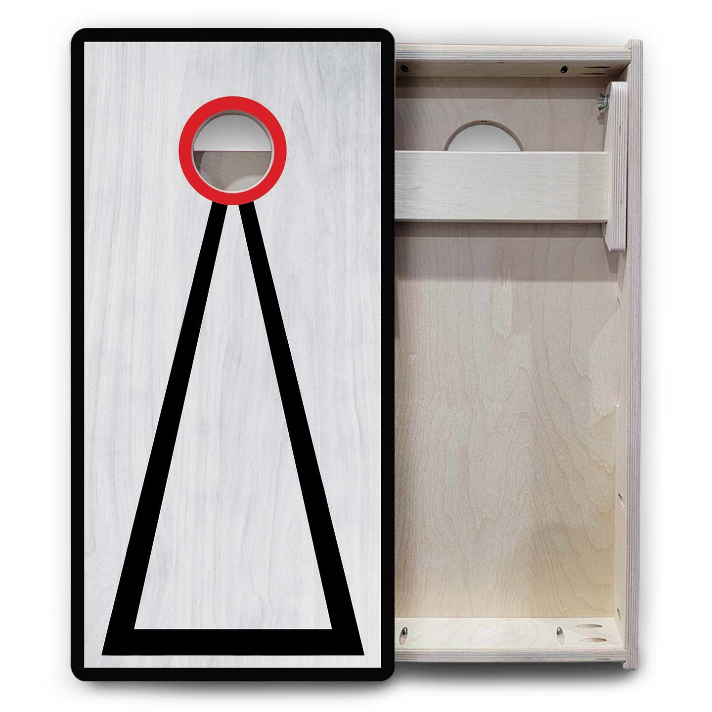 Vacation Cornhole Boards - Grey Wash