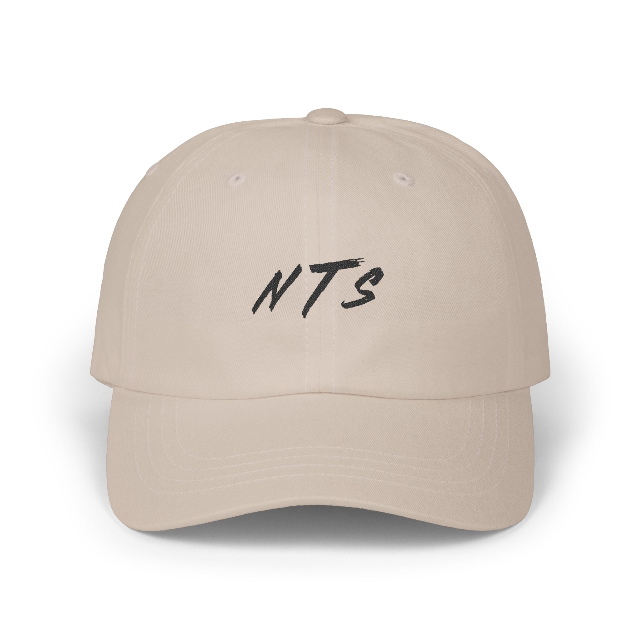 NICE Throw Shop - Classic Dad Cap with Black NTS Design – Multiple Colors
