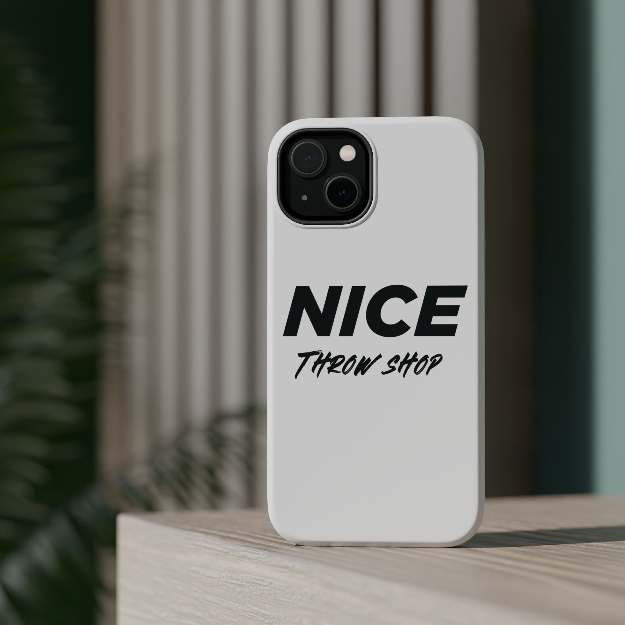 NICE Throw Shop Magnetic iPhone Case – Durable MagSafe® Cover (Supports Multiple Models)