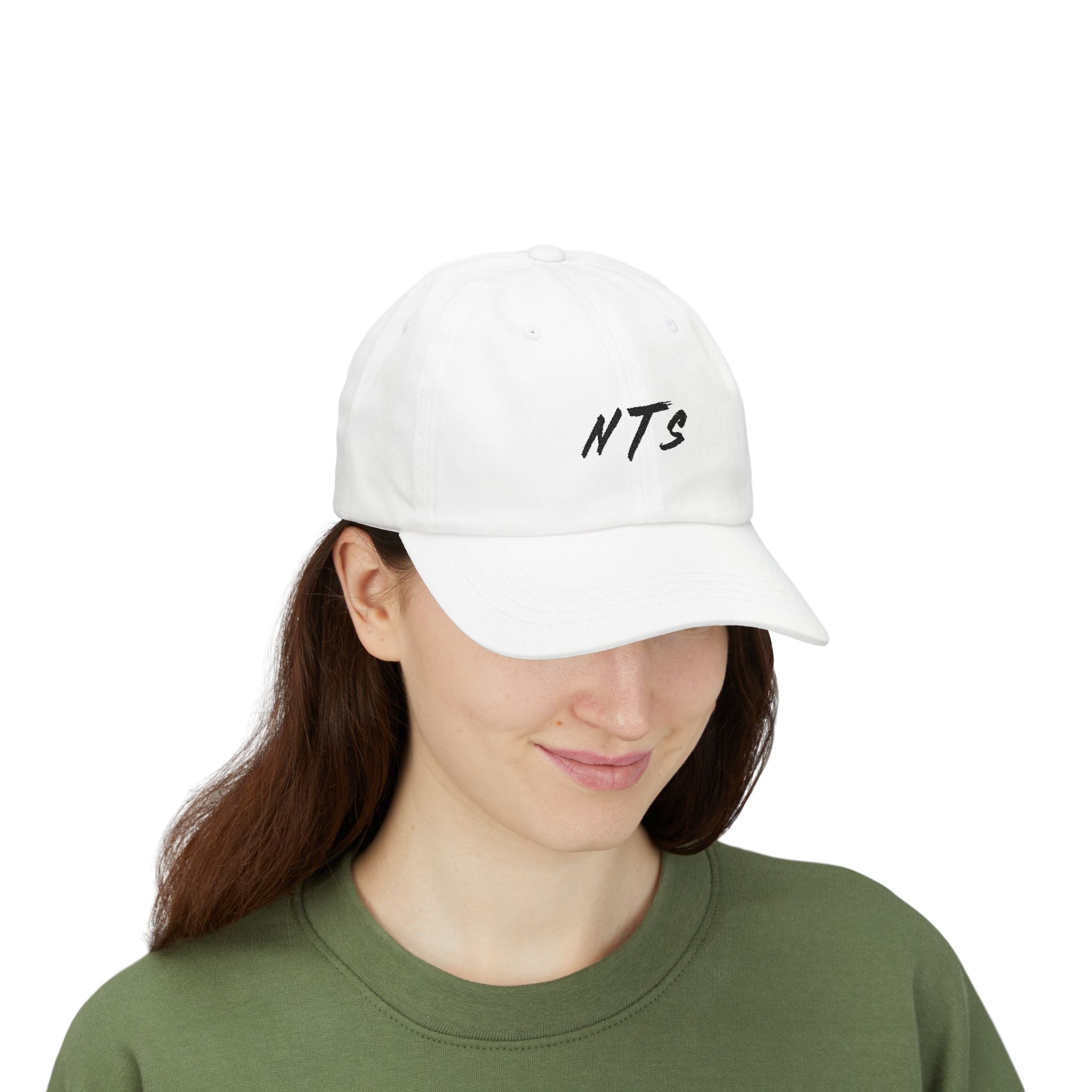NICE Throw Shop - Classic Dad Cap with Black NTS Design – Multiple Colors