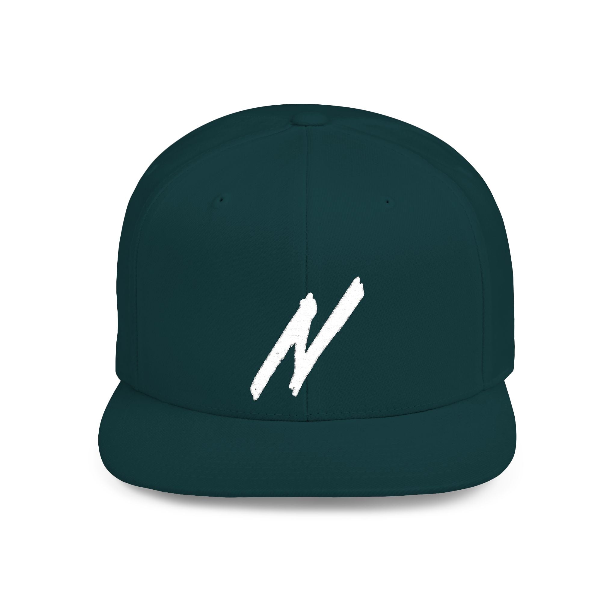 NICE Throw Shop Flat Bill Snapback with N Design – Multiple Colors