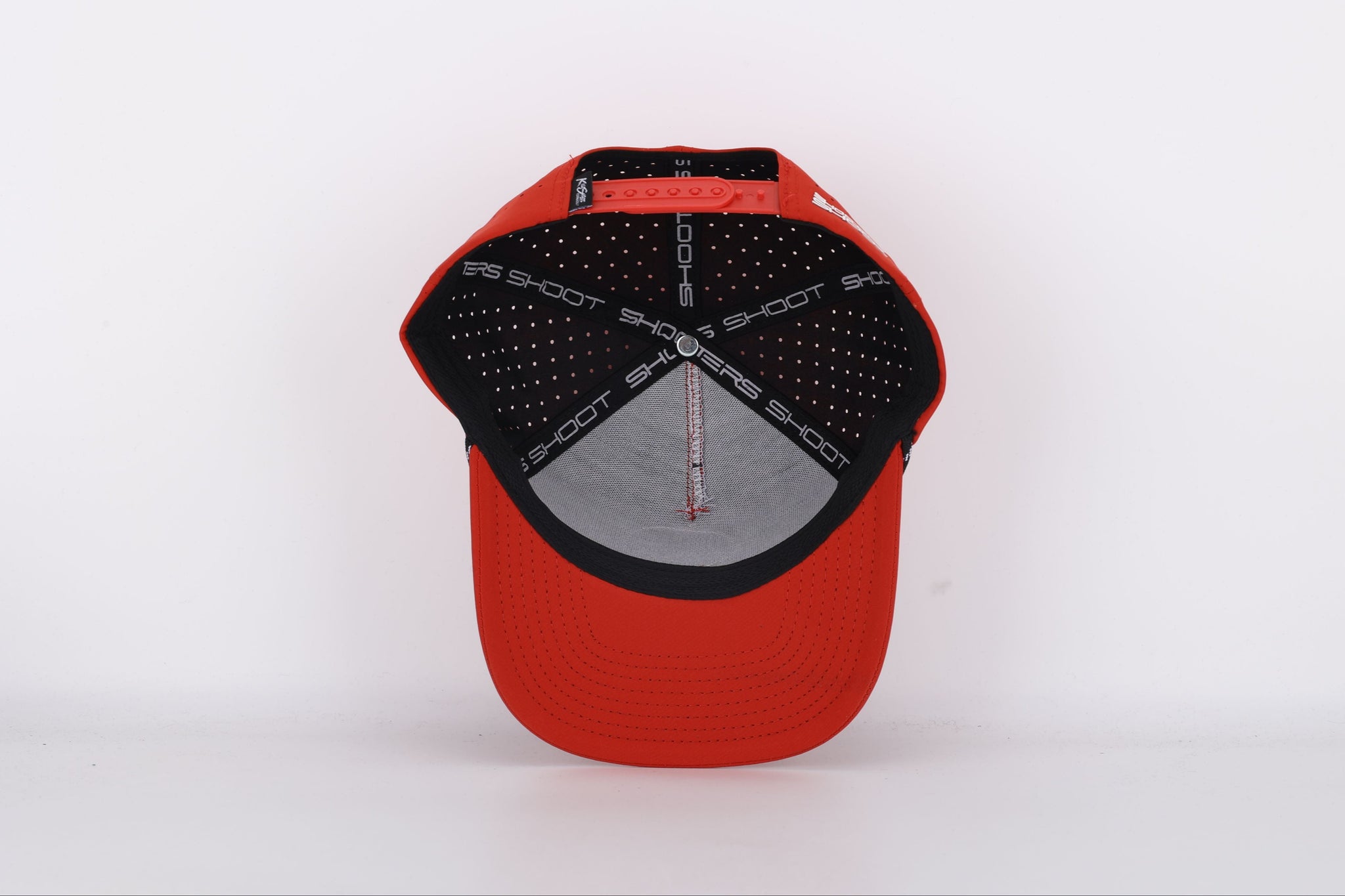 Killshots Cornhole 5 Panel Snap-Back Rope Hat - Leather Patch