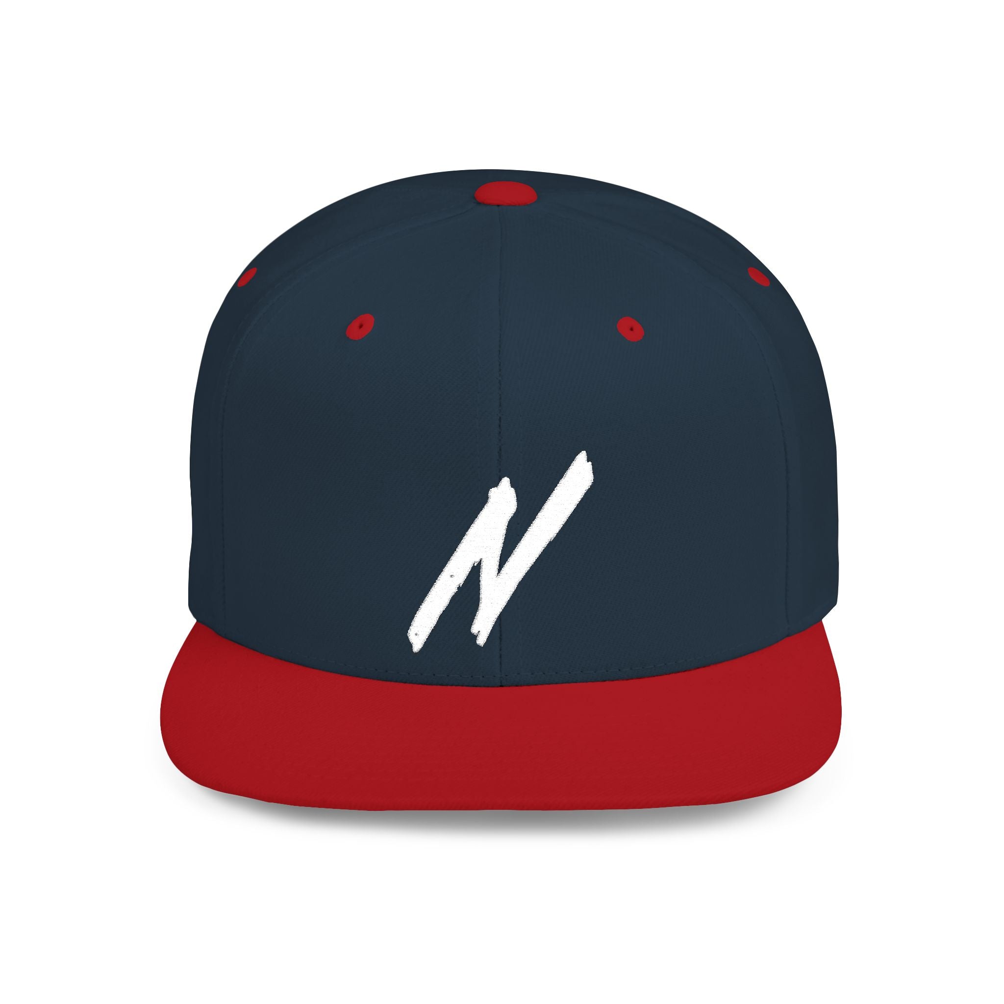 NICE Throw Shop Flat Bill Snapback with N Design – Multiple Colors