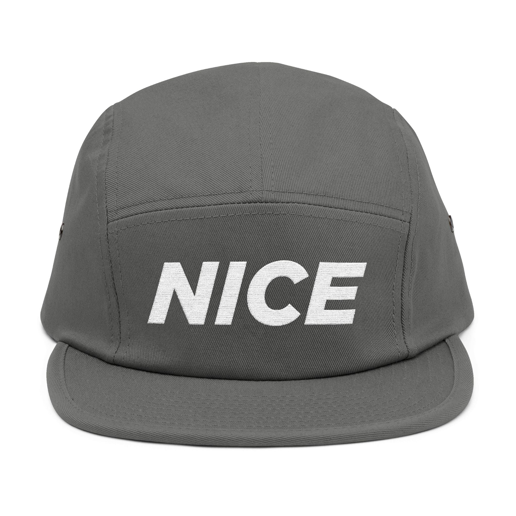 NICE Throw Shop 5 Panel Cap (Embroidered) – Multiple Colors