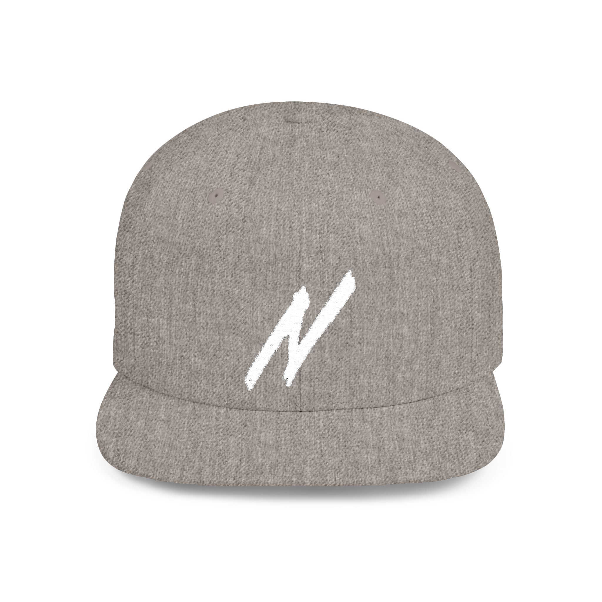 NICE Throw Shop Flat Bill Snapback with N Design – Multiple Colors