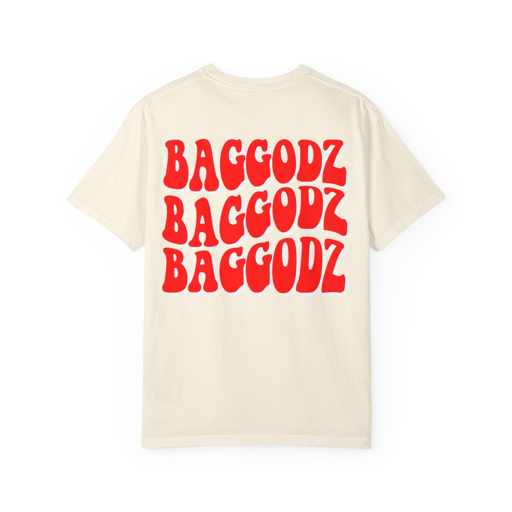 BG Cornhole Red Wavy Badgodz Unisex Tee - Multiple Colors
