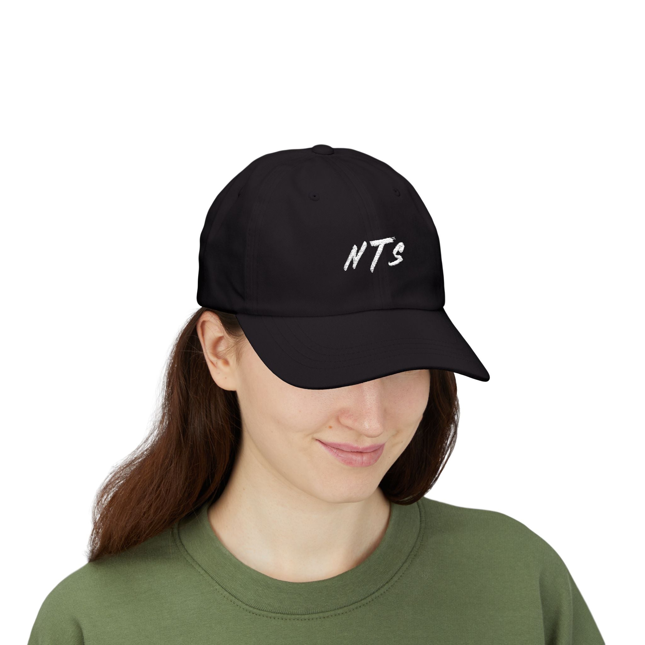 NICE Throw Shop - Classic Dad Cap with White NTS Design – Multiple Colors