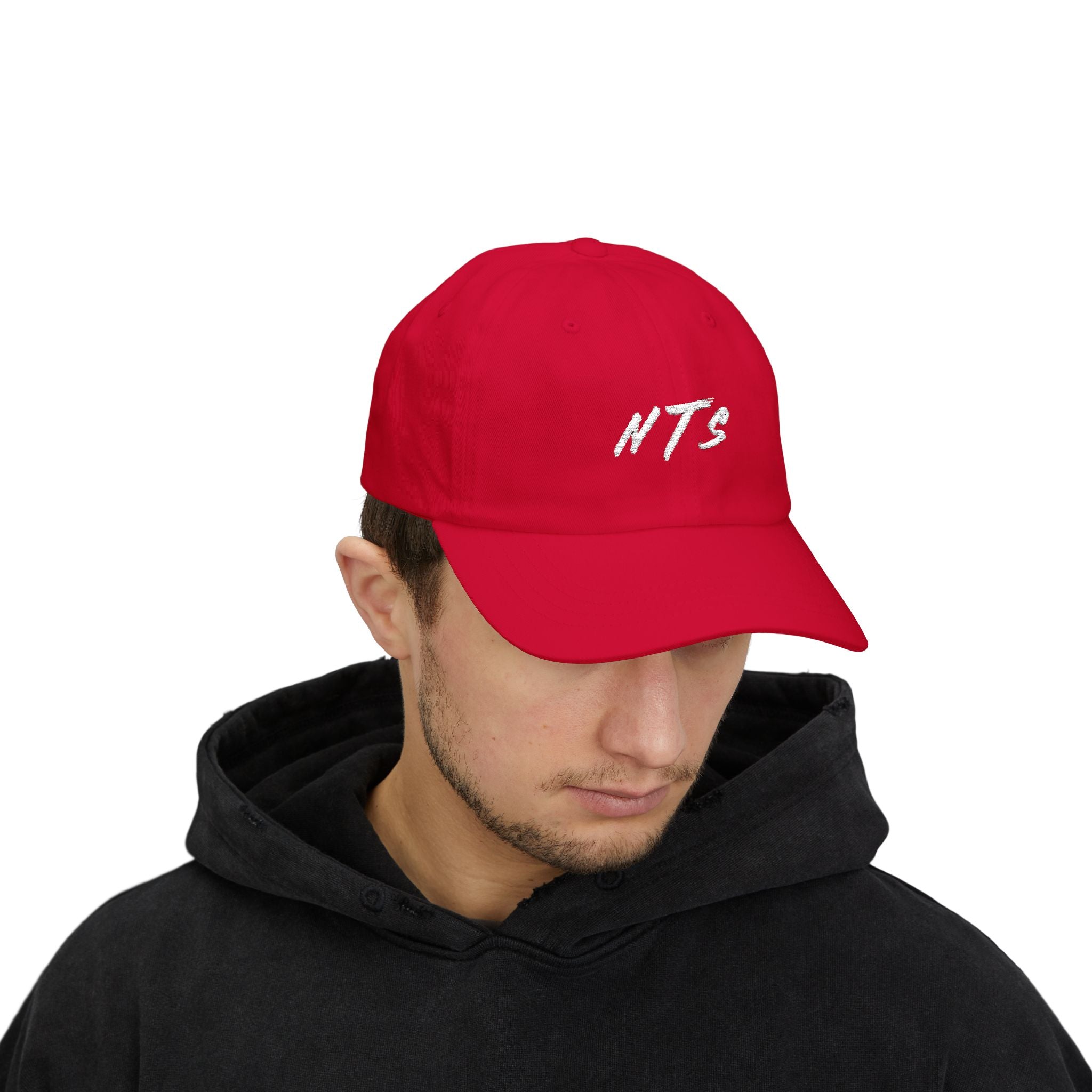 NICE Throw Shop - Classic Dad Cap with White NTS Design – Multiple Colors