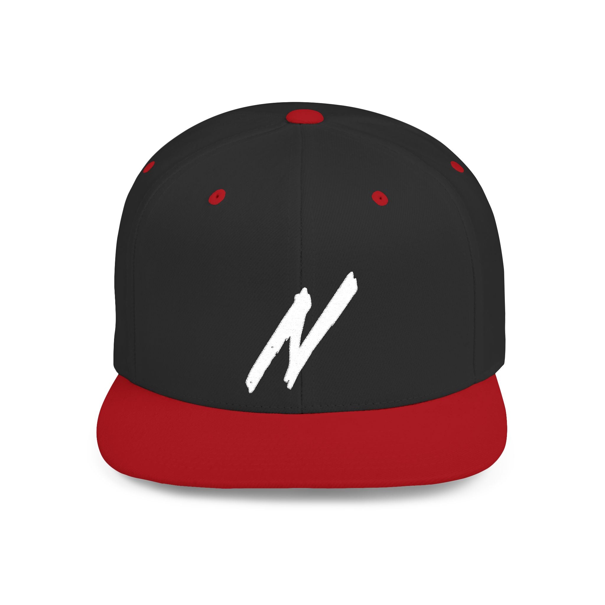 NICE Throw Shop Flat Bill Snapback with N Design – Multiple Colors