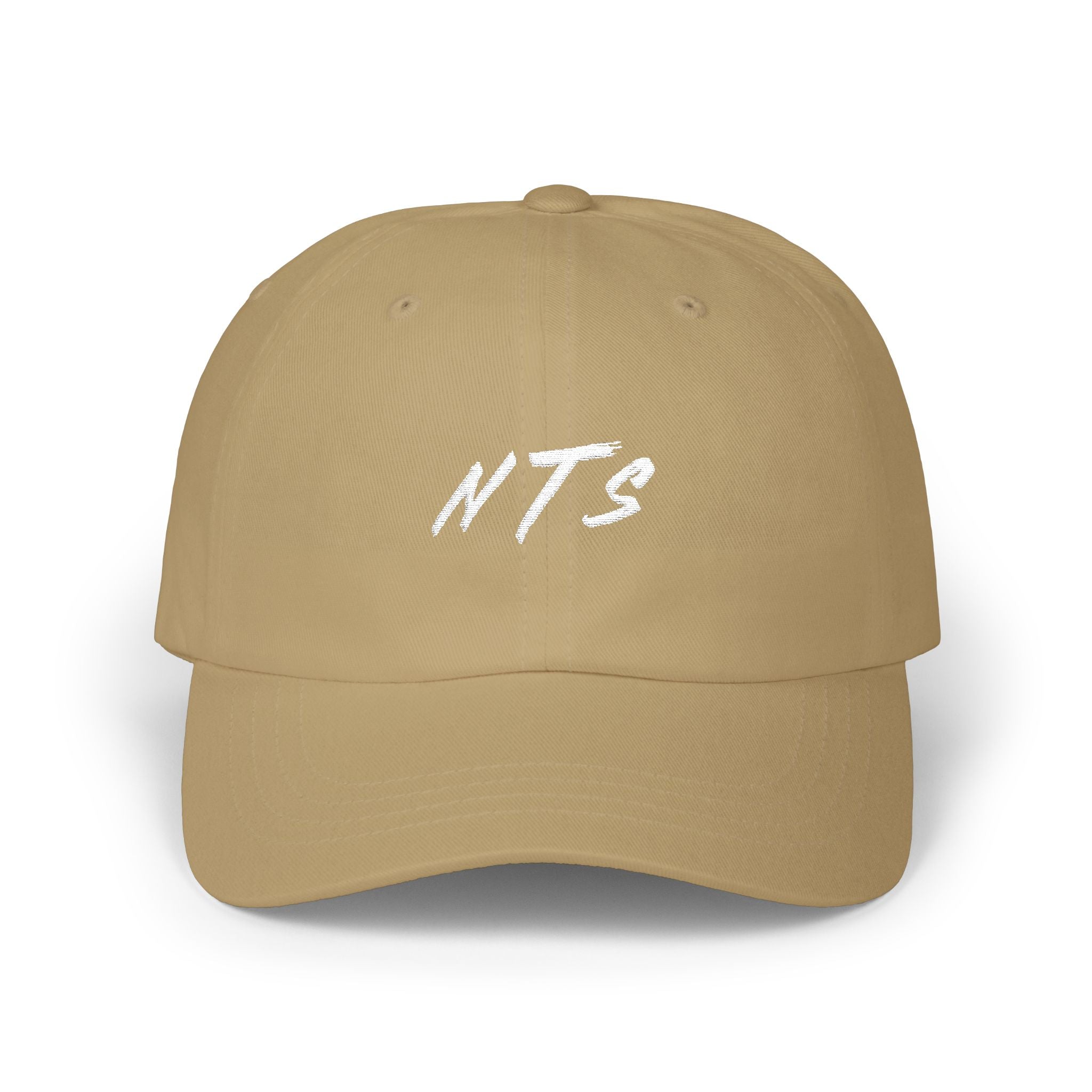 NICE Throw Shop - Classic Dad Cap with White NTS Design – Multiple Colors