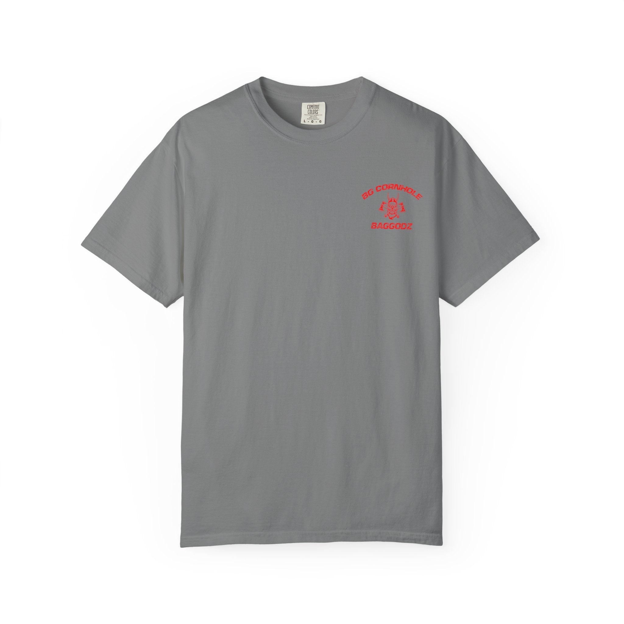 BG Cornhole Red Wavy Badgodz Unisex Tee - Multiple Colors