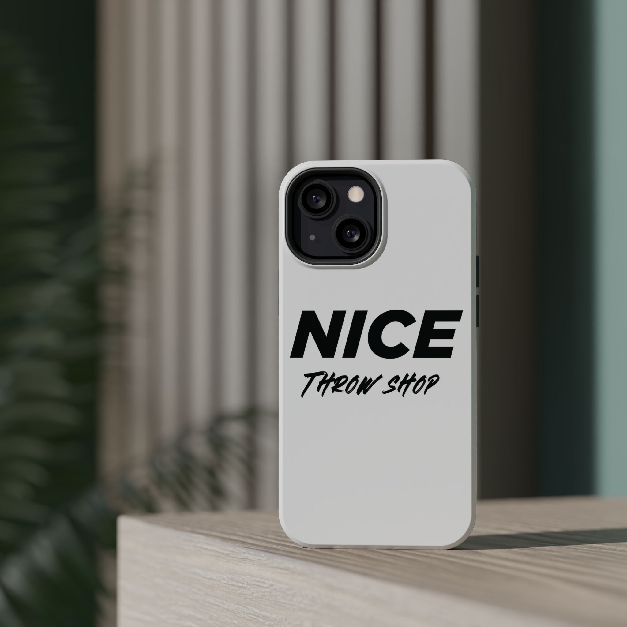 NICE Throw Shop Magnetic iPhone Case – Durable MagSafe® Cover (Supports Multiple Models)