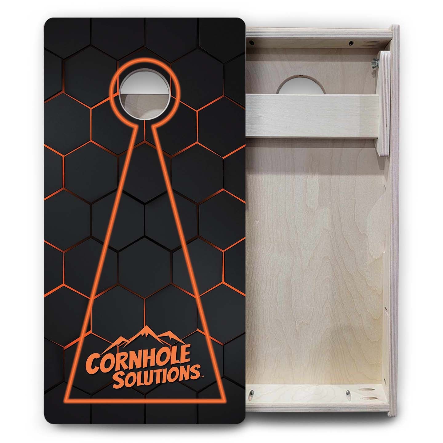Vacation Cornhole Boards - Neon Nightfall