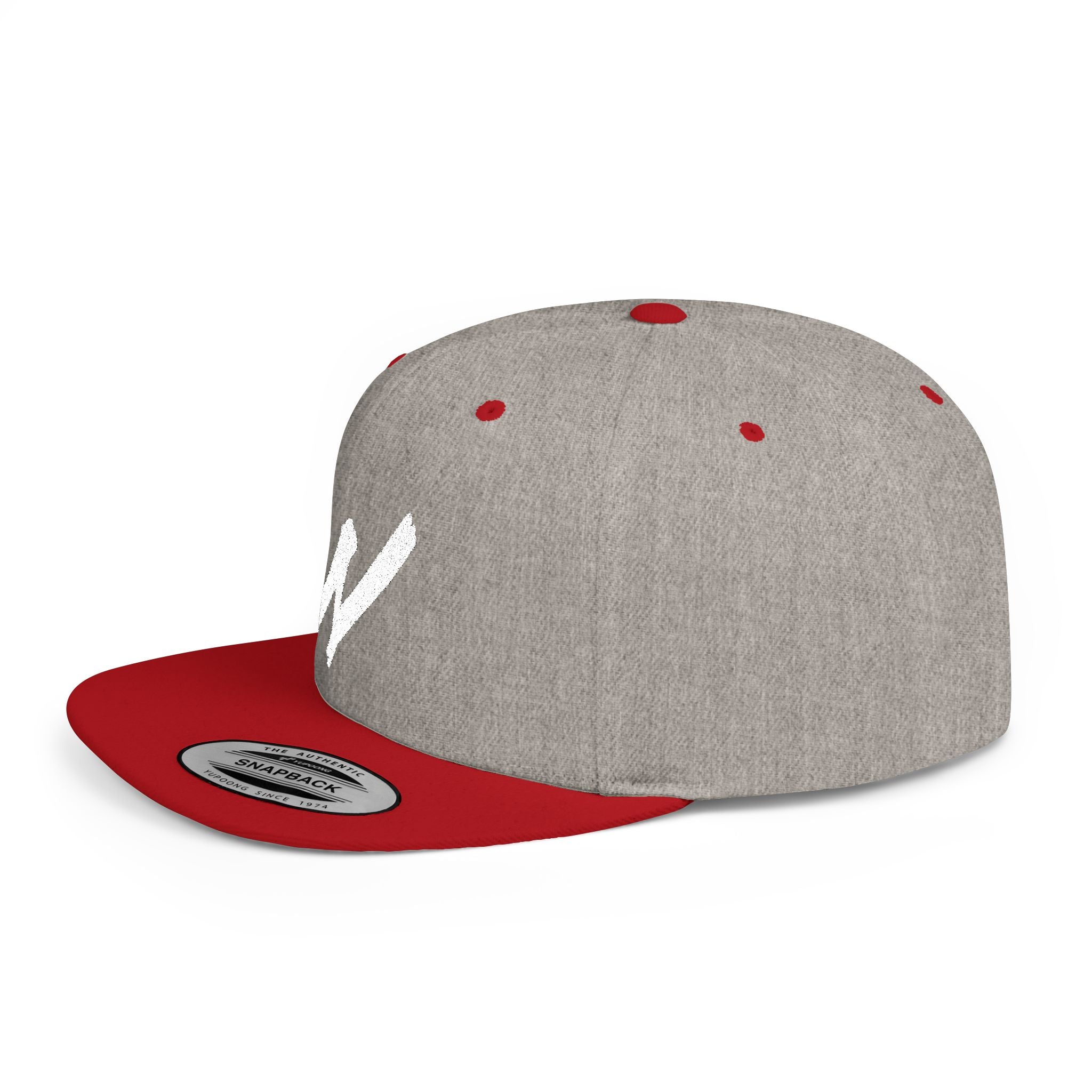NICE Throw Shop Flat Bill Snapback with N Design – Multiple Colors