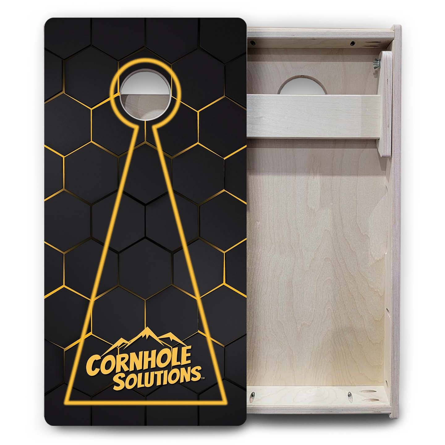 Vacation Cornhole Boards - Neon Nightfall