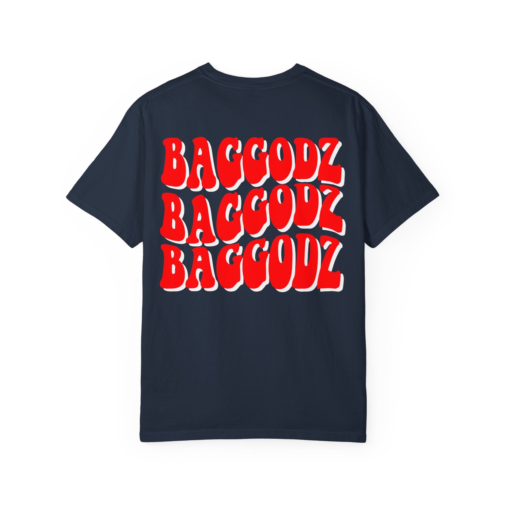 BG Cornhole Red Wavy Badgodz Unisex Tee - Multiple Colors