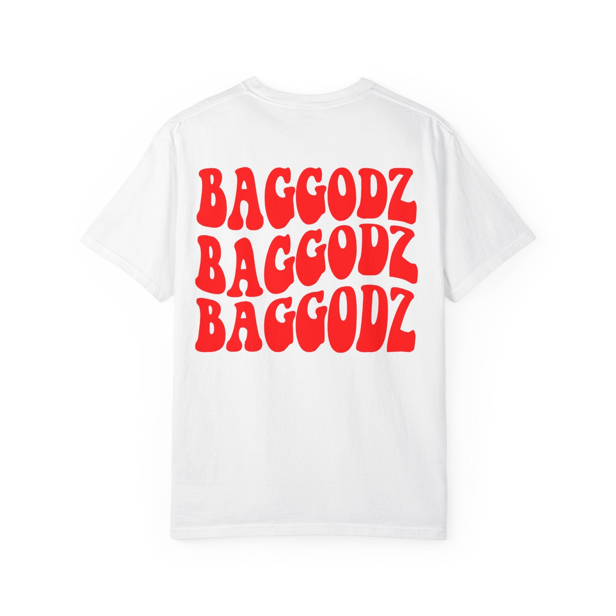 BG Cornhole Red Wavy Badgodz Unisex Tee - Multiple Colors