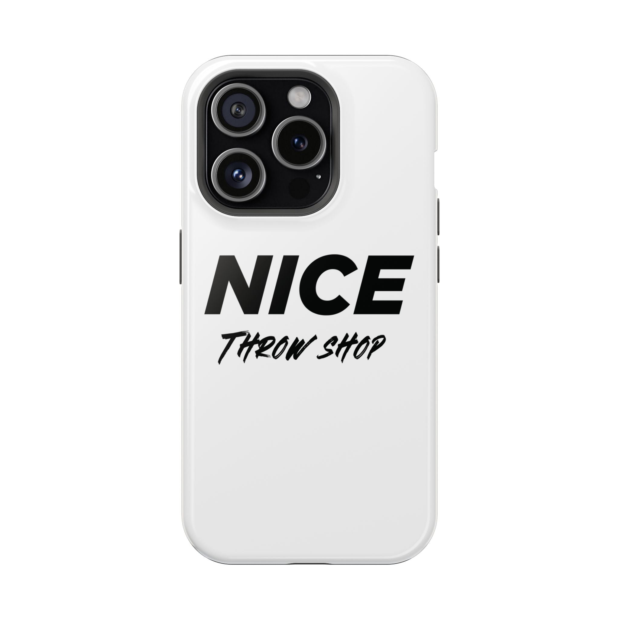 NICE Throw Shop Magnetic iPhone Case – Durable MagSafe® Cover (Supports Multiple Models)