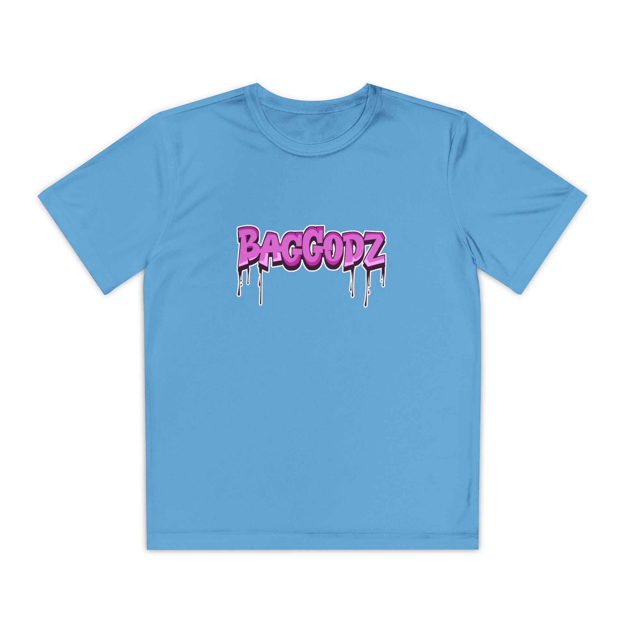 BG Cornhole Youth BagGodz Drip Performance Tee - Multiple Colors