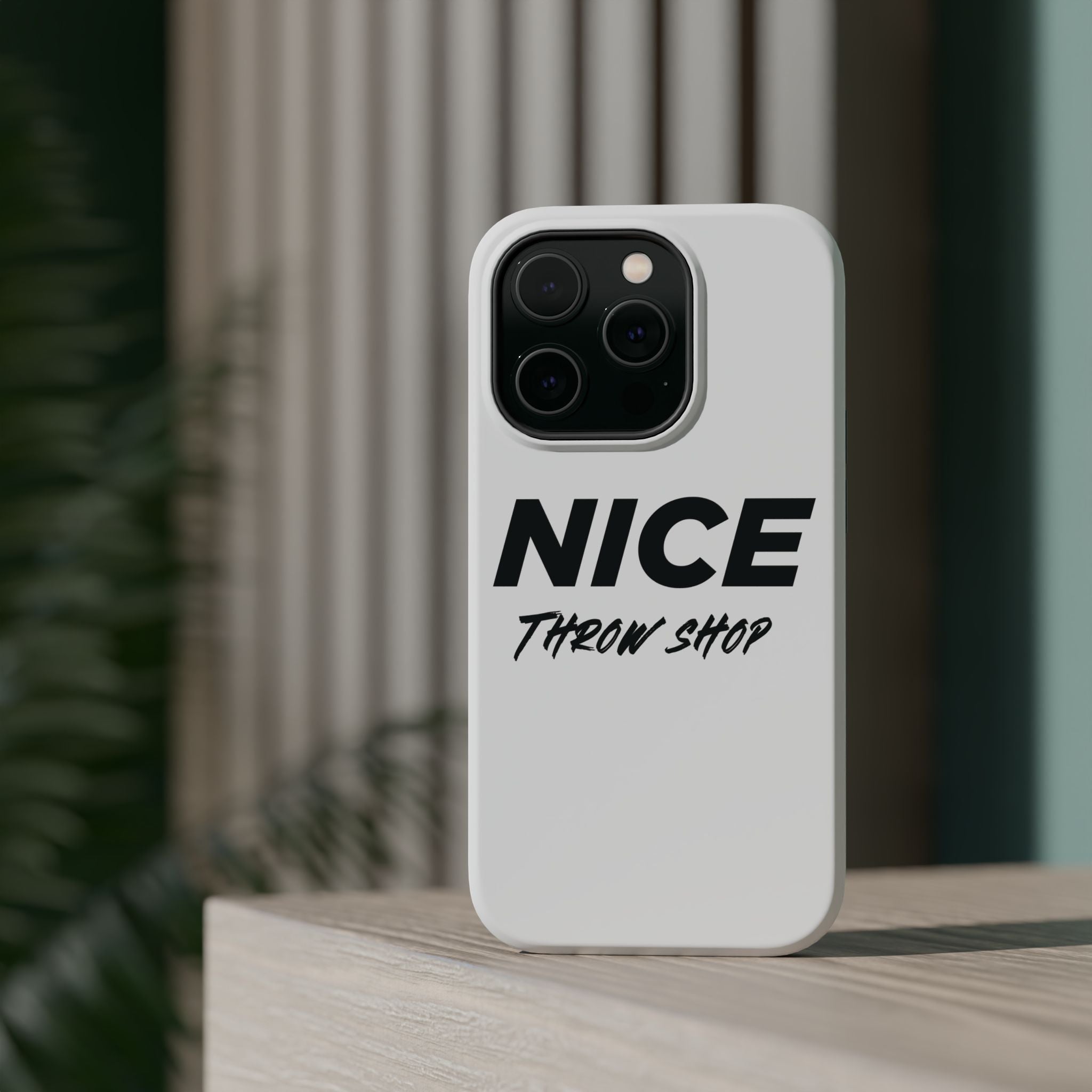 NICE Throw Shop Magnetic iPhone Case – Durable MagSafe® Cover (Supports Multiple Models)