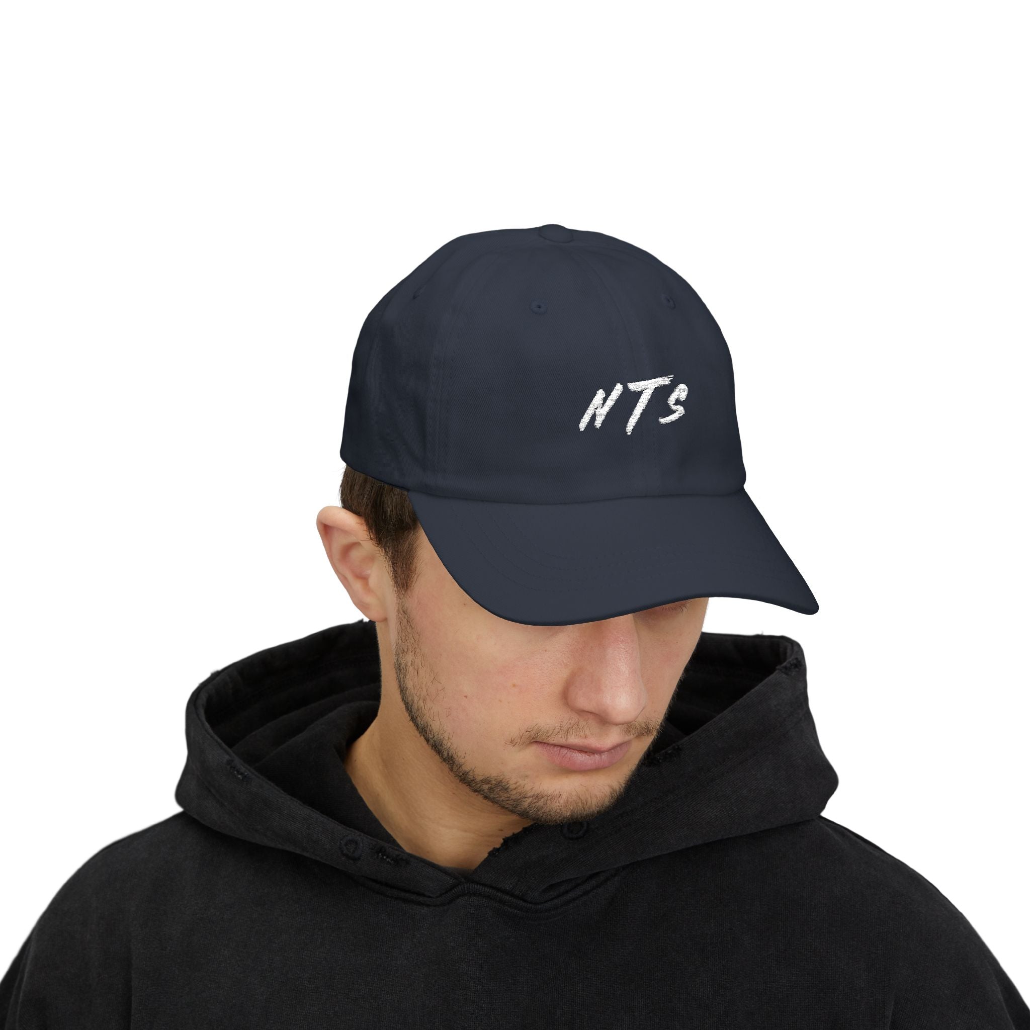 NICE Throw Shop - Classic Dad Cap with White NTS Design – Multiple Colors