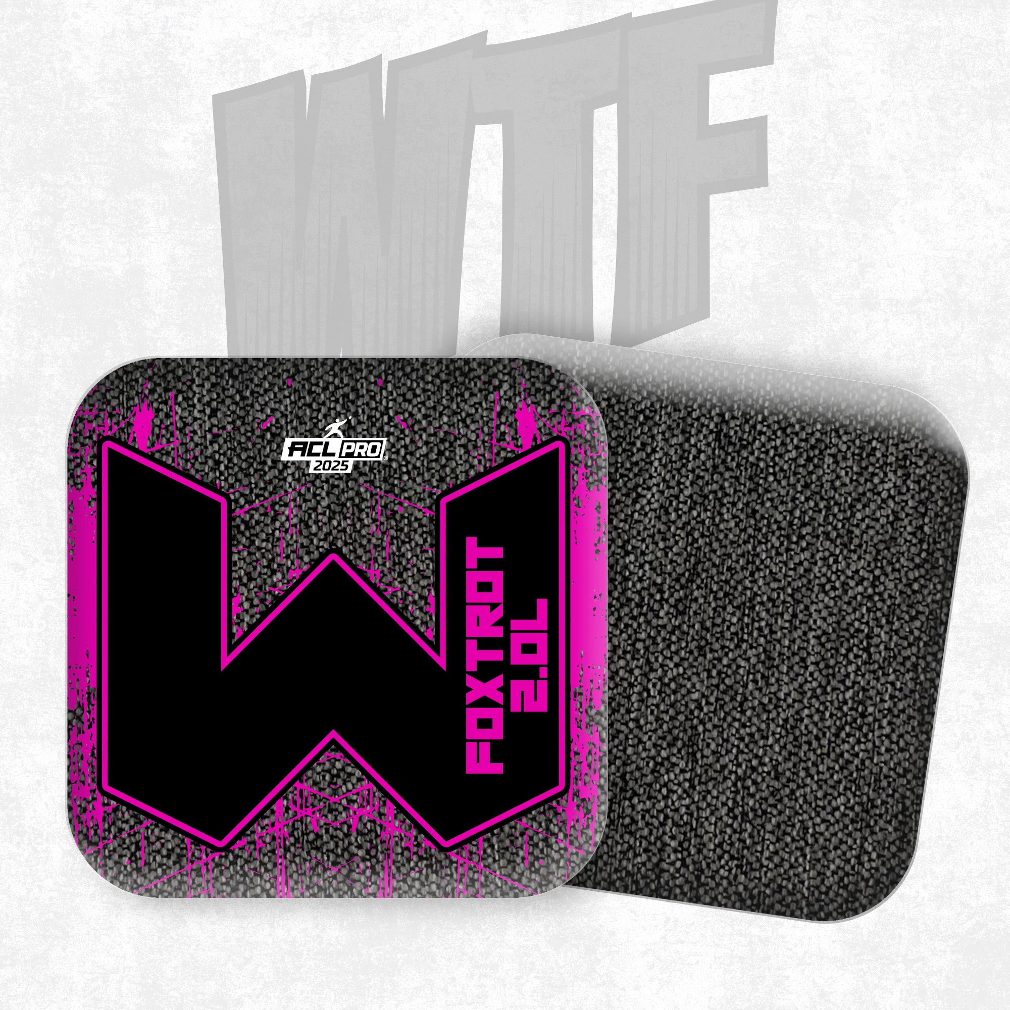 2026 WTF Cornhole Foxtrot 2.0 - ACL Pro Stamped Cornhole Bags - Set of 4 bags