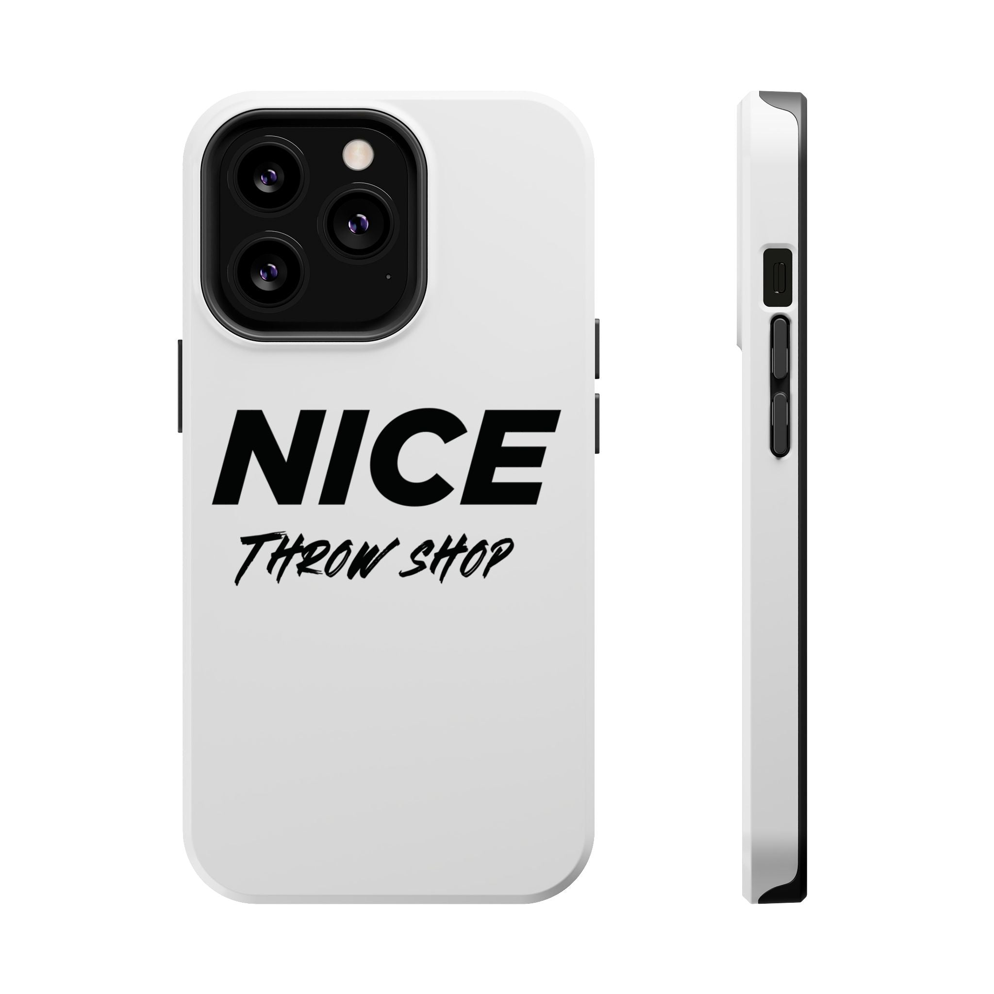NICE Throw Shop Magnetic iPhone Case – Durable MagSafe® Cover (Supports Multiple Models)