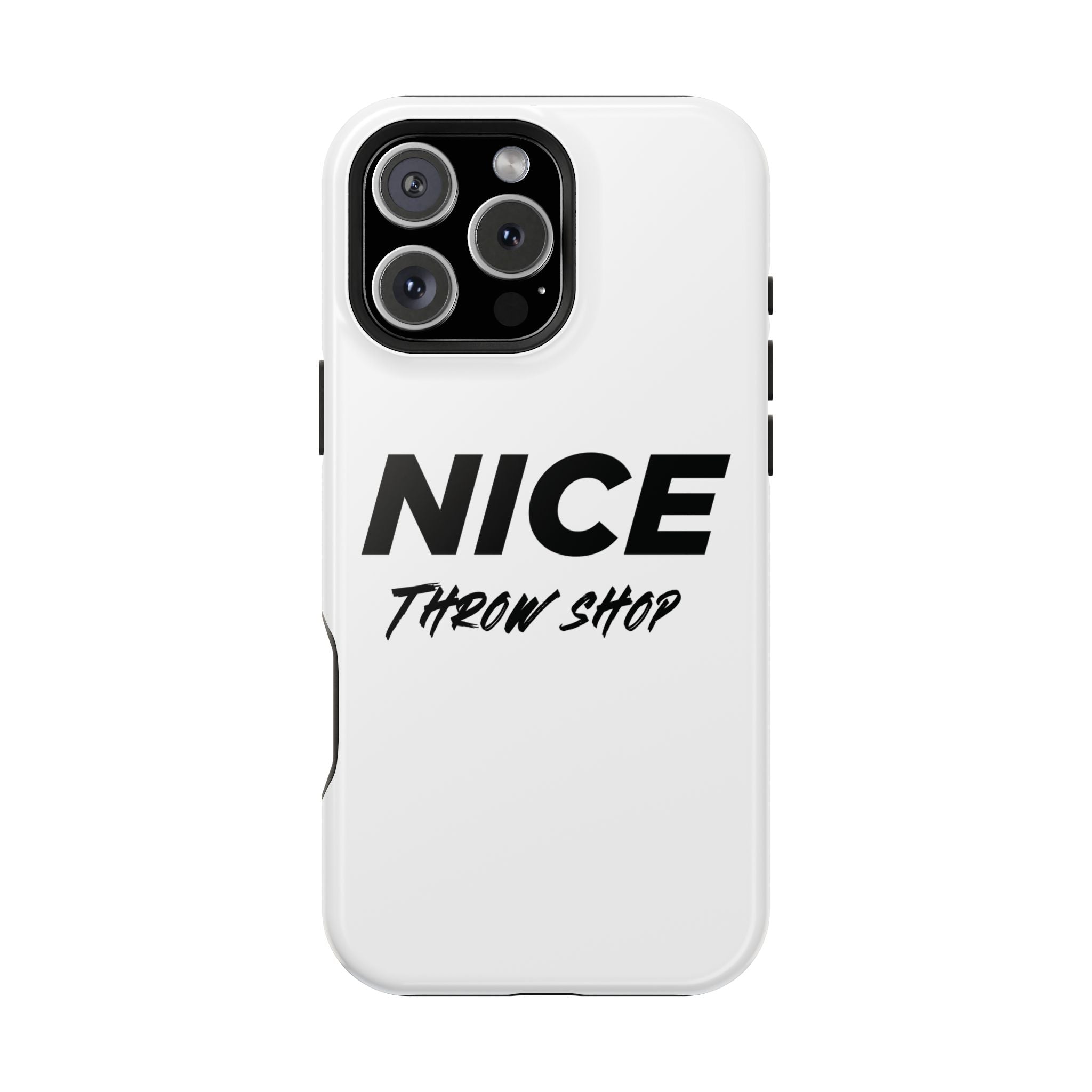 NICE Throw Shop Magnetic iPhone Case – Durable MagSafe® Cover (Supports Multiple Models)