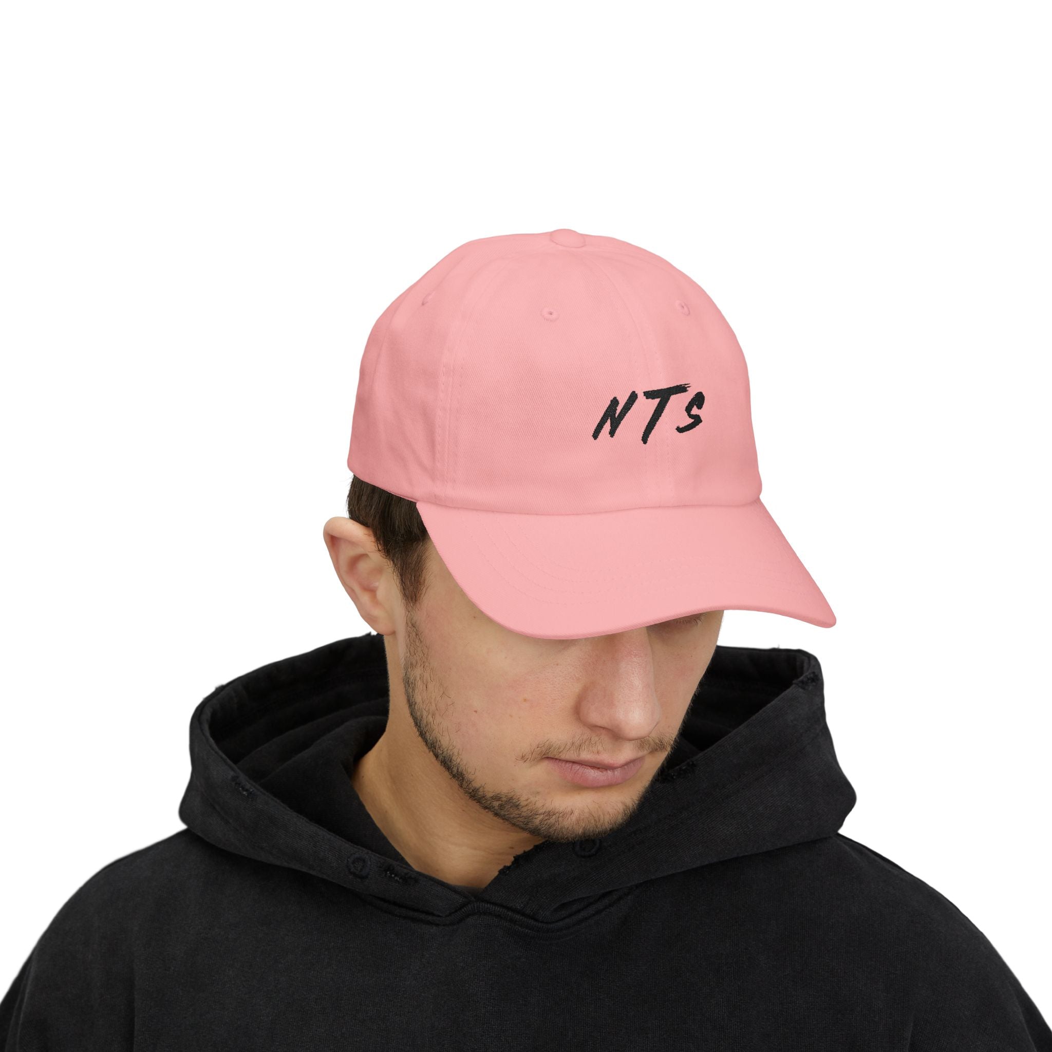 NICE Throw Shop - Classic Dad Cap with Black NTS Design – Multiple Colors