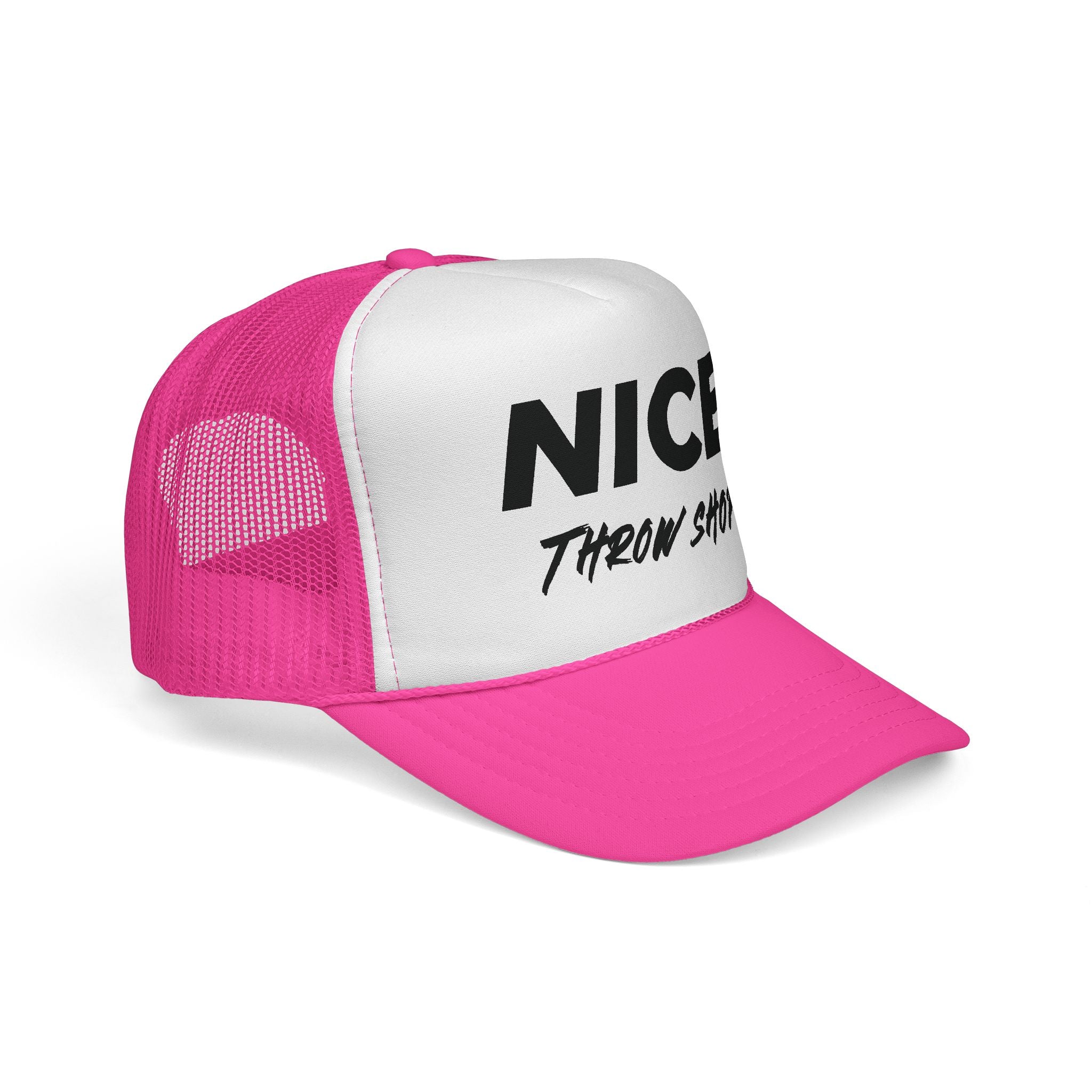 NICE Throw Shop Mesh Trucker Cap – Multiple Colors