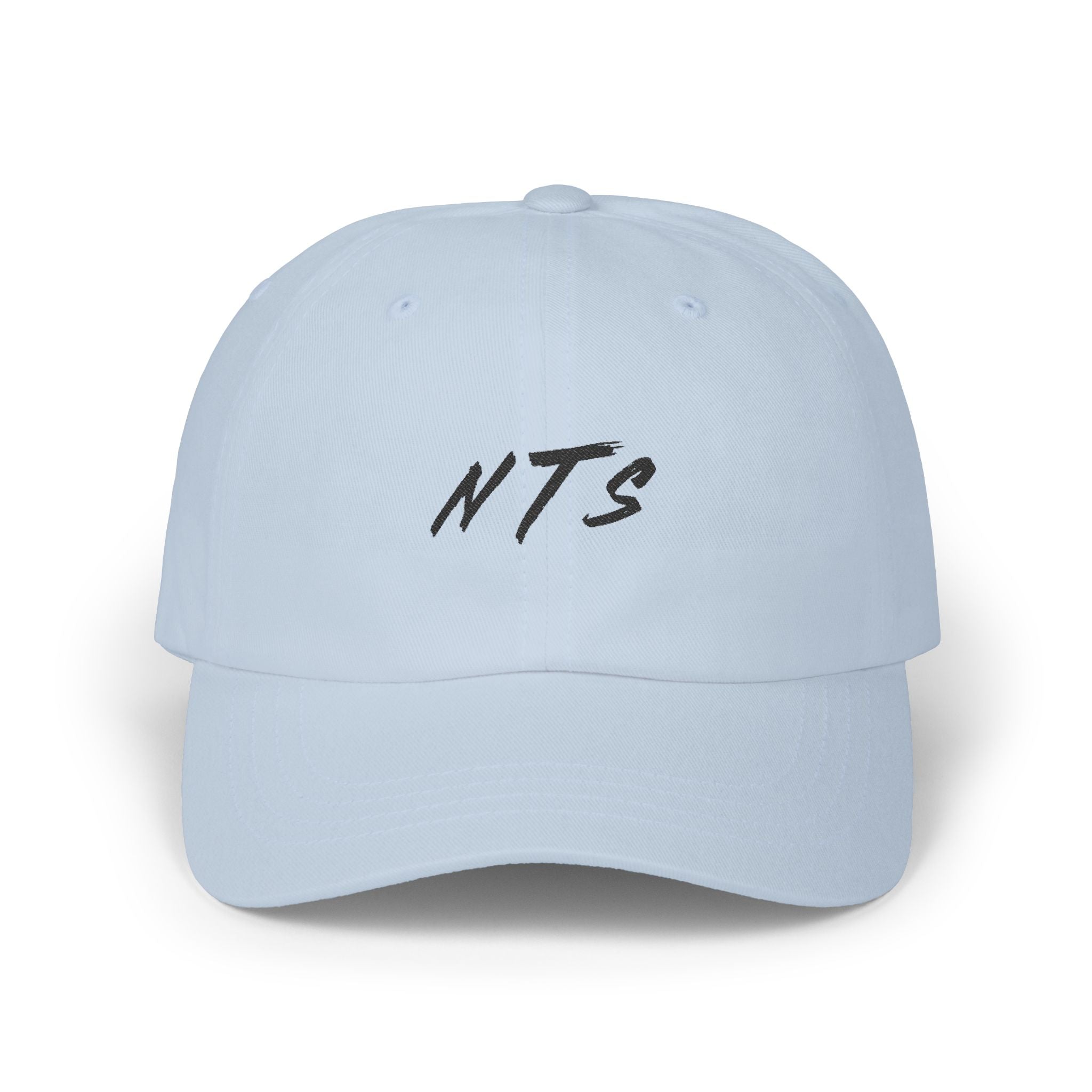 NICE Throw Shop - Classic Dad Cap with Black NTS Design – Multiple Colors