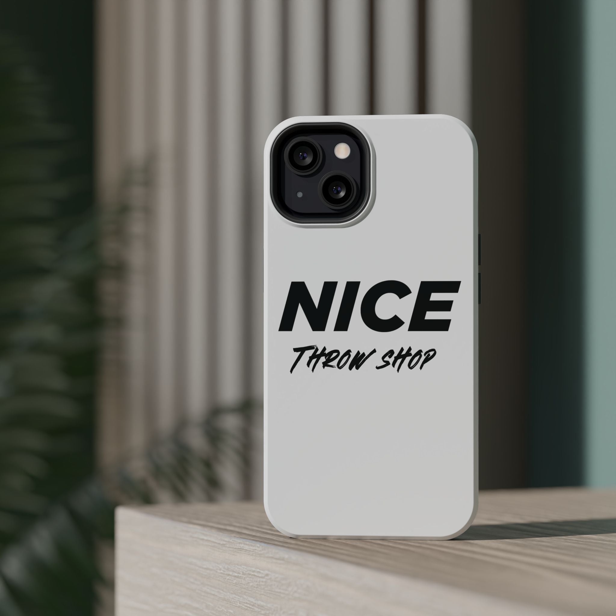 NICE Throw Shop Magnetic iPhone Case – Durable MagSafe® Cover (Supports Multiple Models)