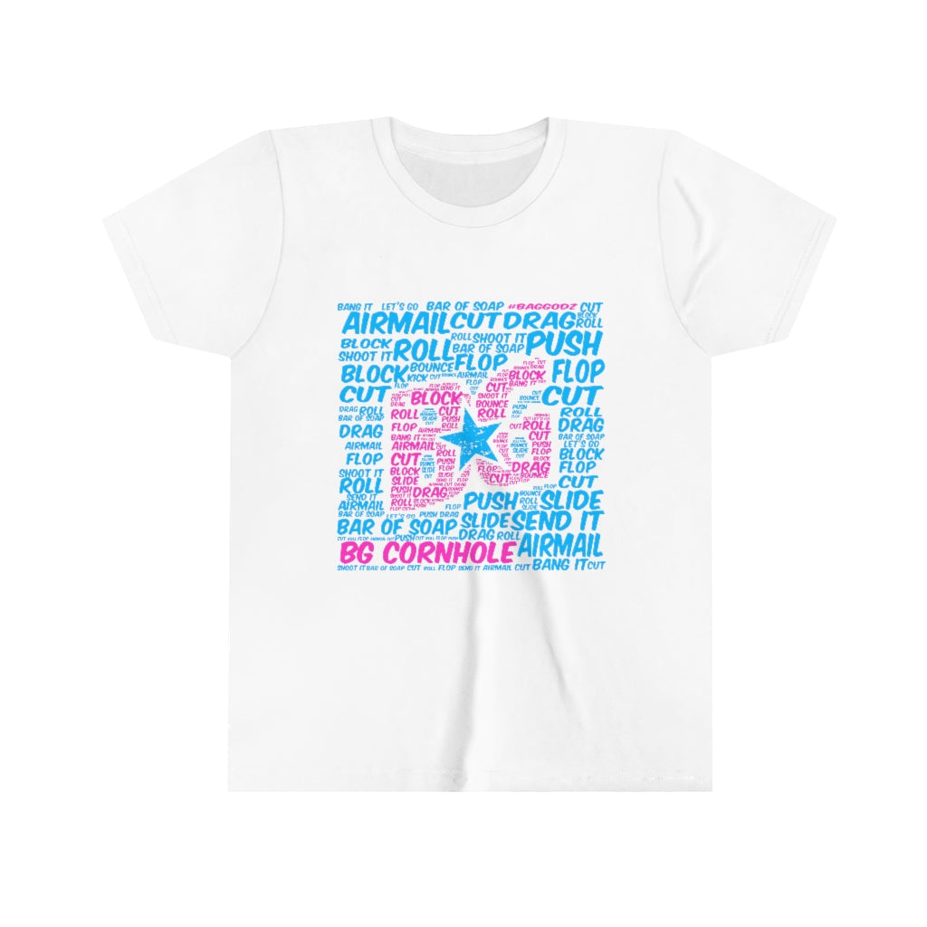 BG Cornhole Youth Short Sleeve Tee - Multiple Colors
